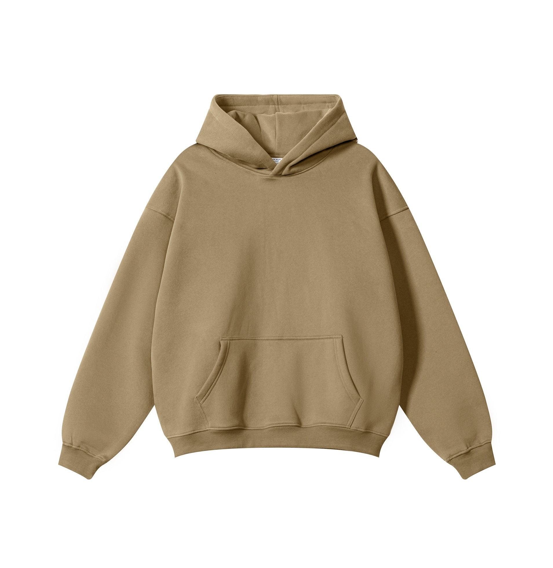 Oversized Fleece Pullover Hoodie