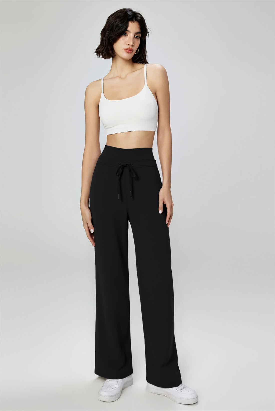 High-Waist Wide-Leg Pants