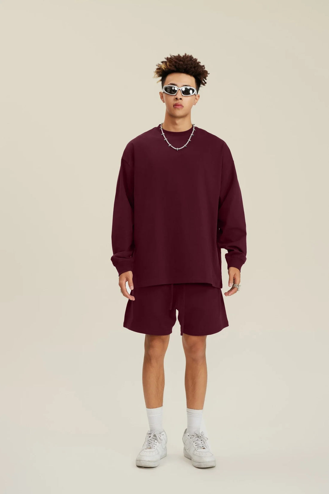 Pure Cotton Oversized Long Sleeve