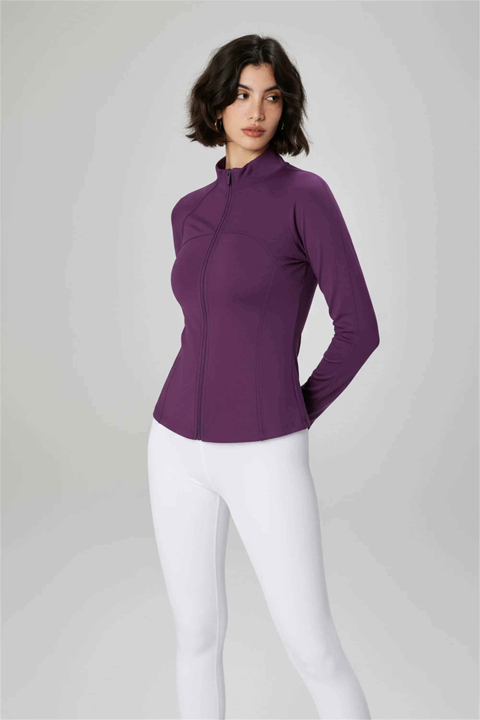 Women’s Fleece-Lined Yoga Jacket