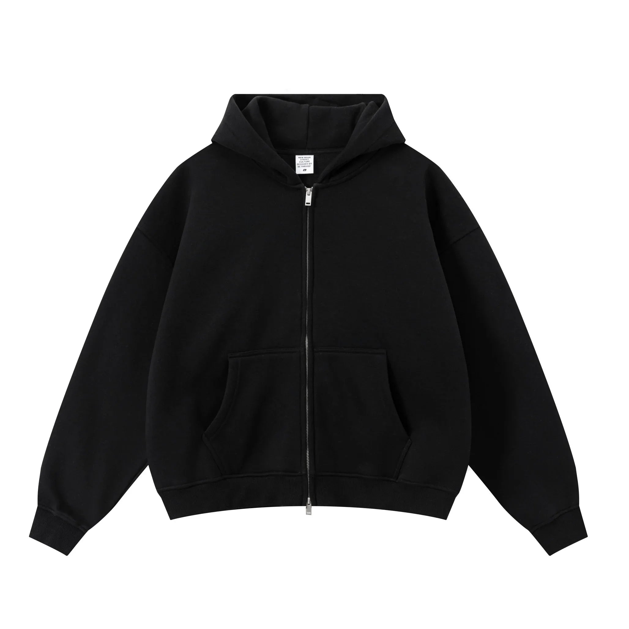 Men’s Double Zipper Oversized Jacket