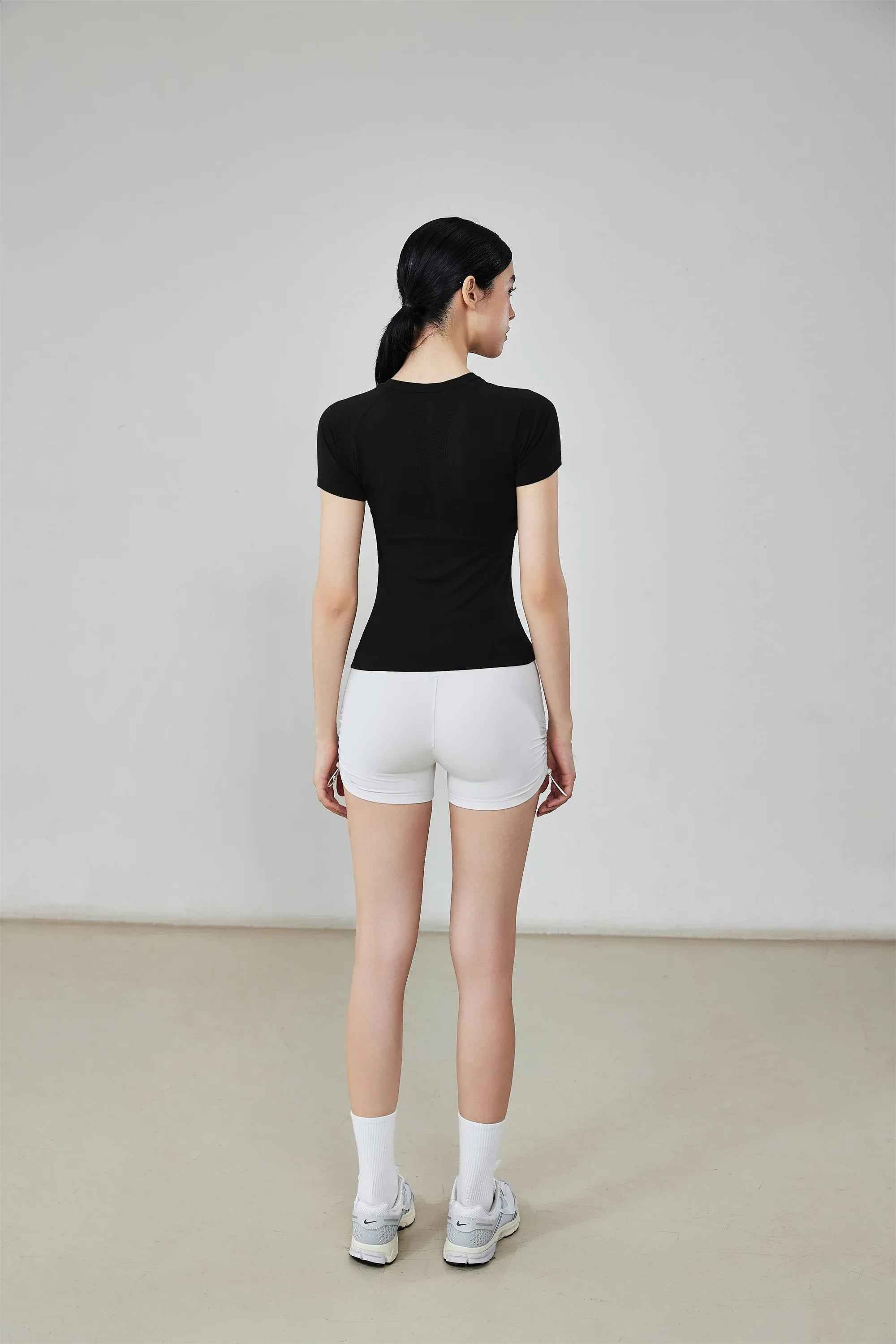 Seamless Short Sleeve Yoga Top