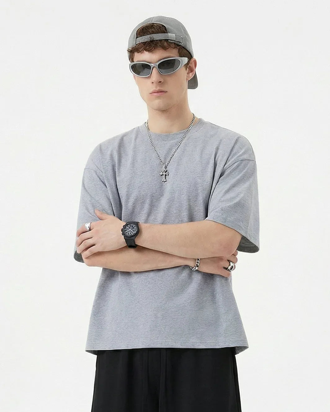 Cotton Boxy Short Sleeve T-Shirt