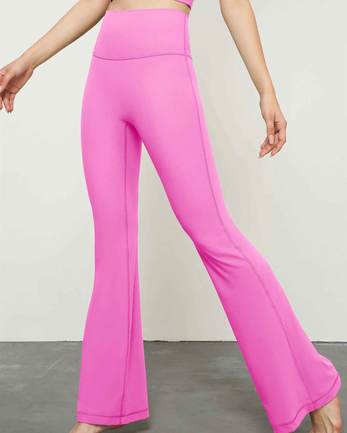 High-Waist Flared Yoga Pants