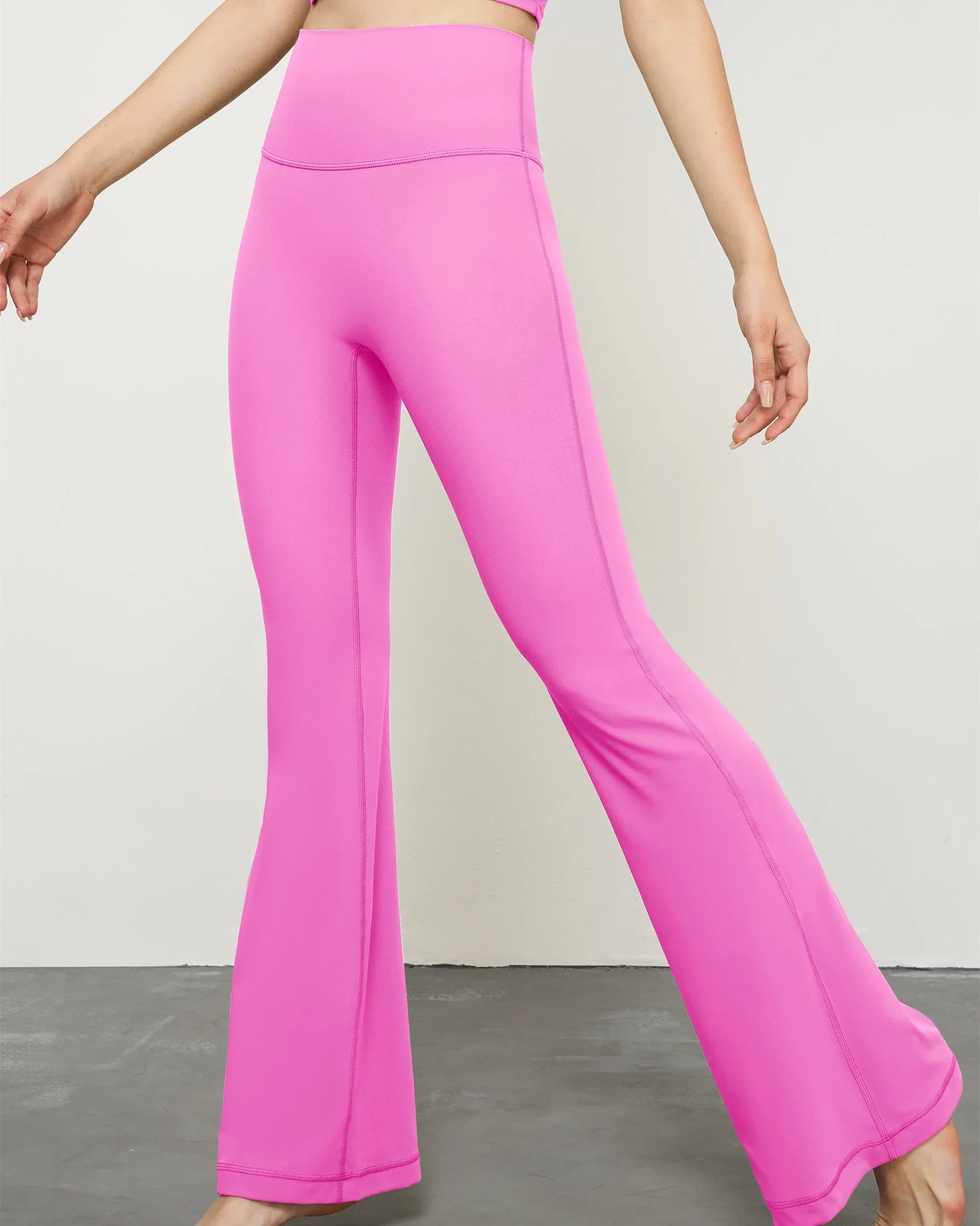 High-Waist Flared Yoga Pants