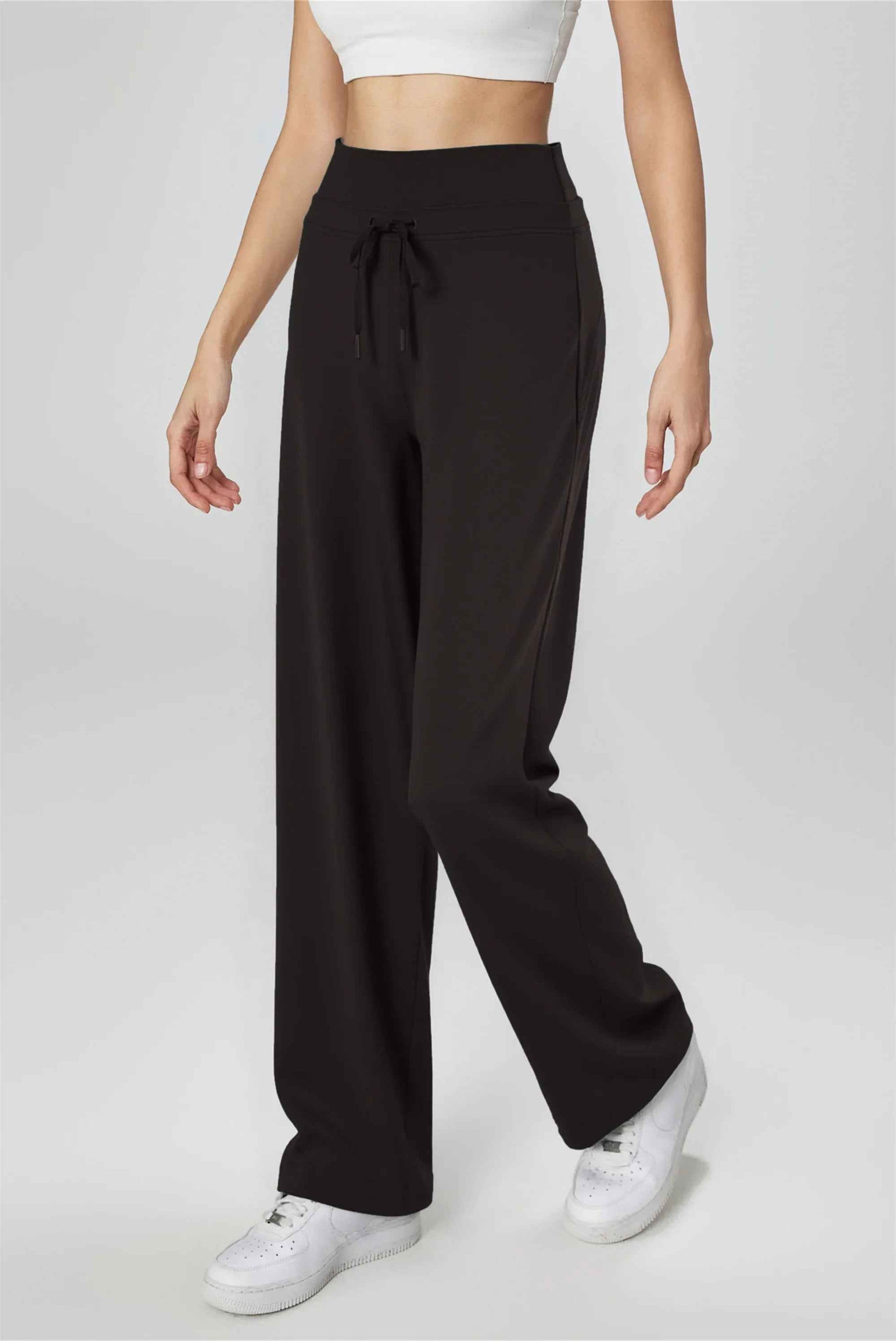 High-Waist Wide-Leg Pants