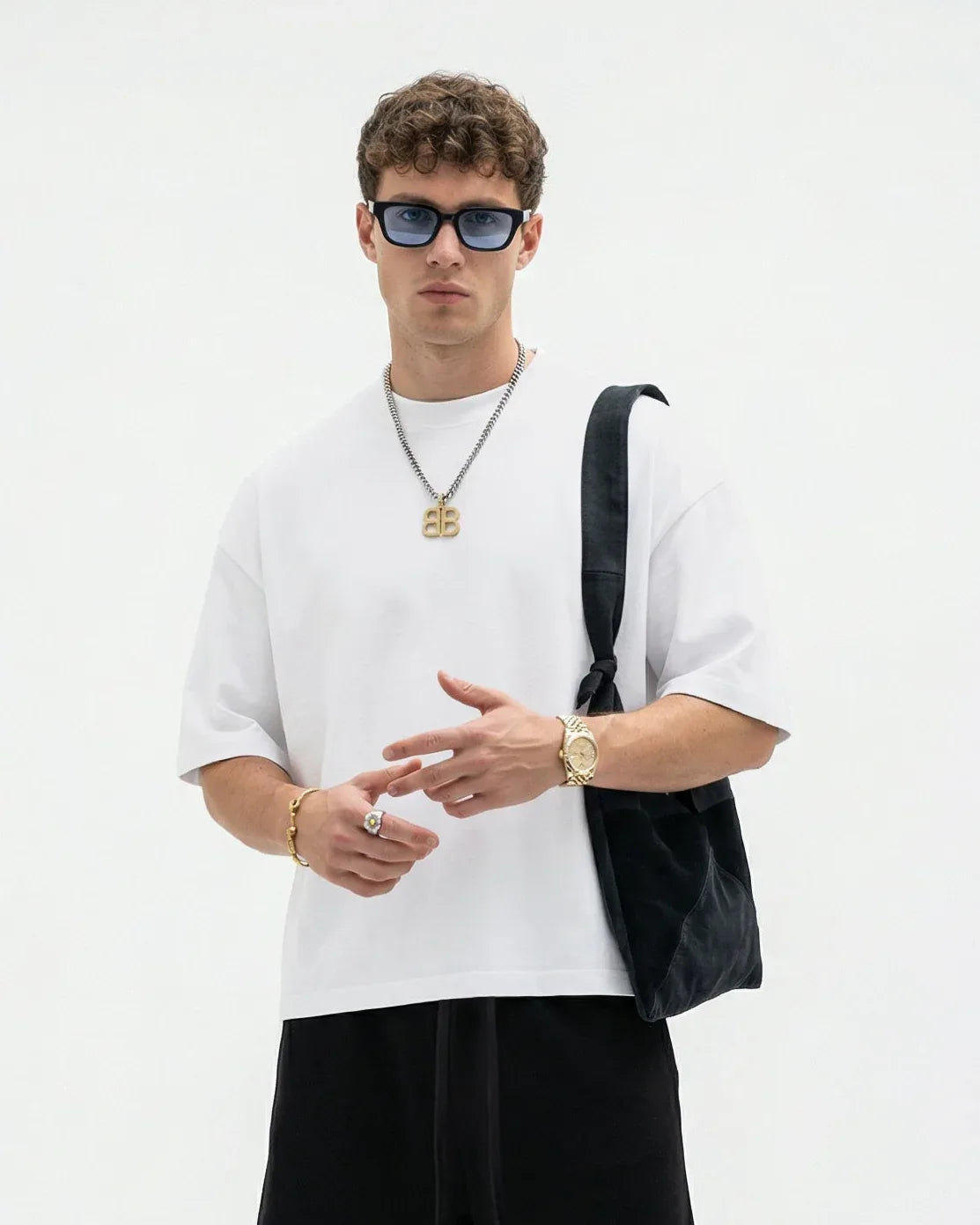 Cotton Boxy Short Sleeve T-Shirt