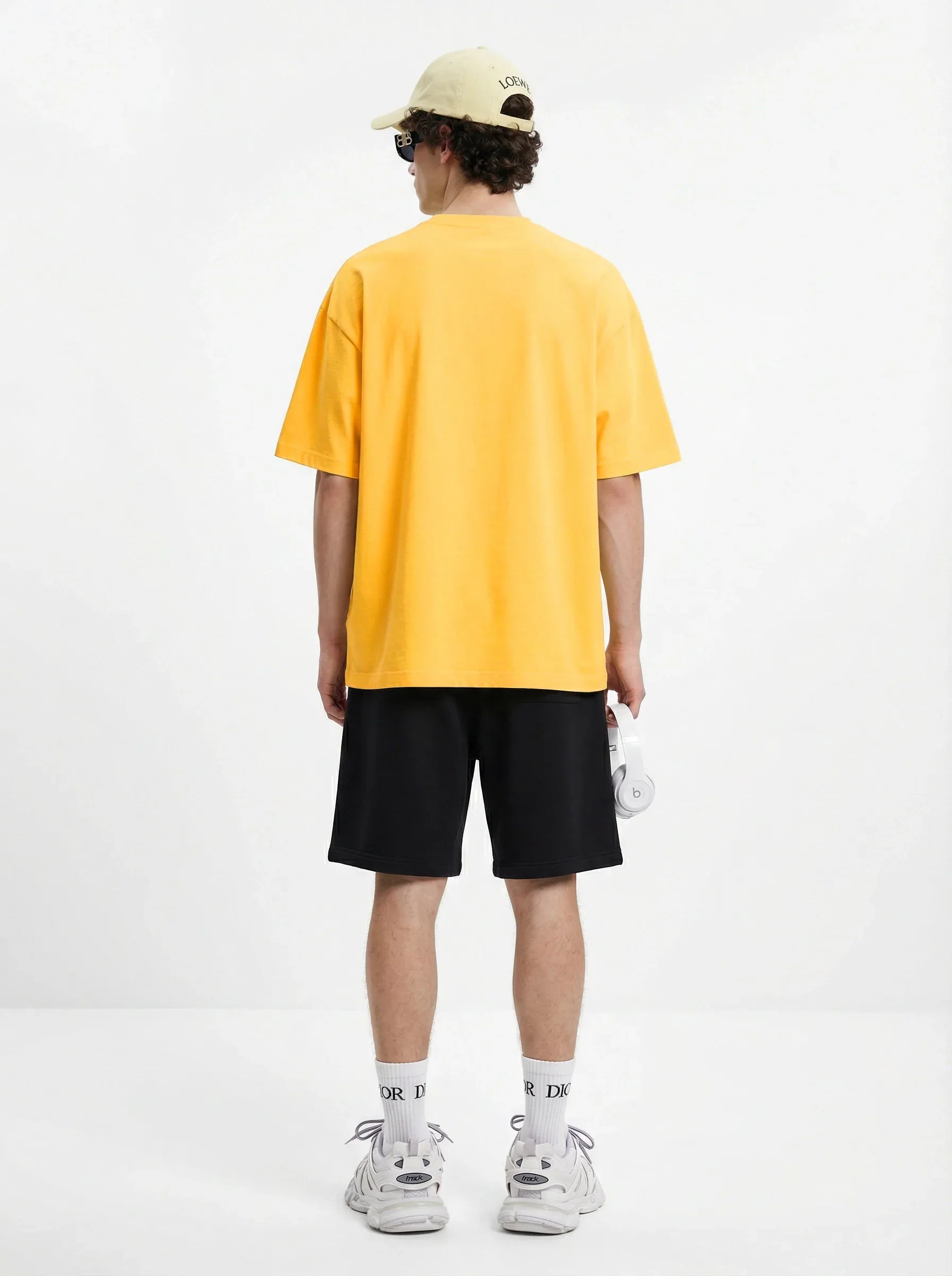 Men’s Oversized Solid Short Sleeve