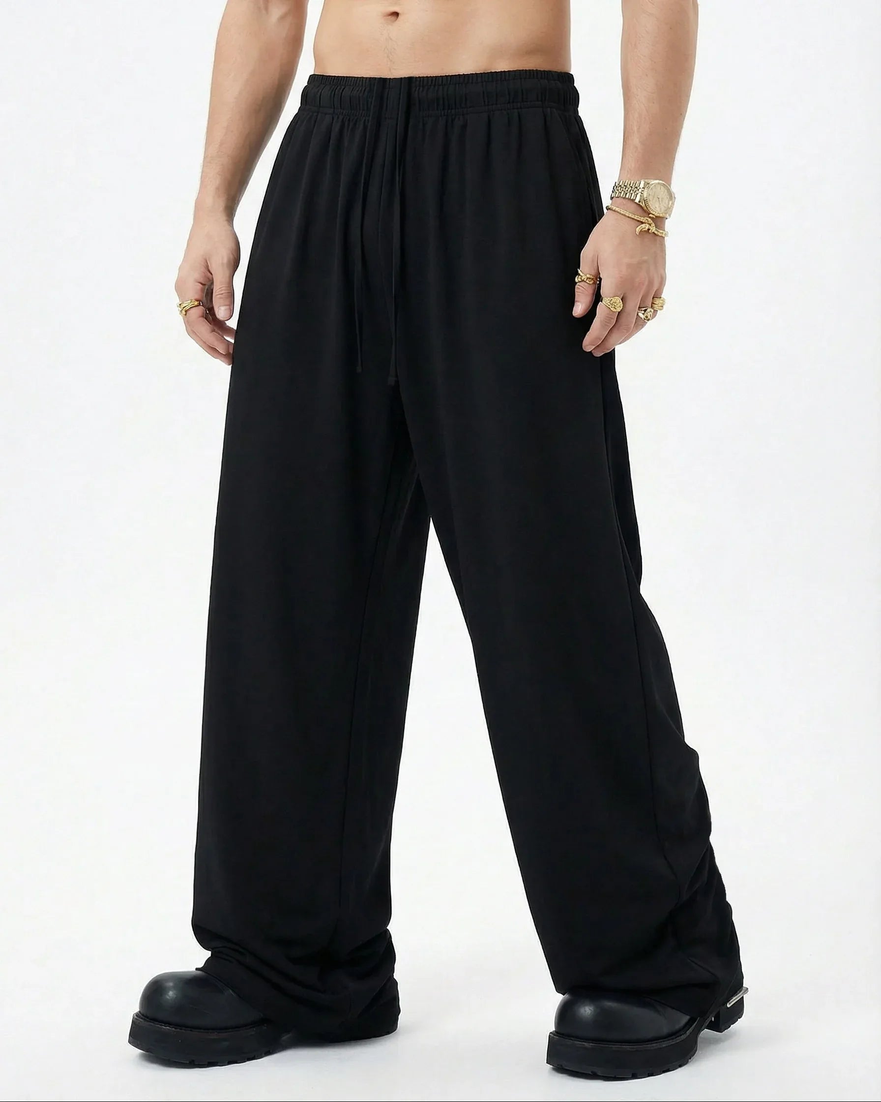 Loose Leg Unisex Wide Pants