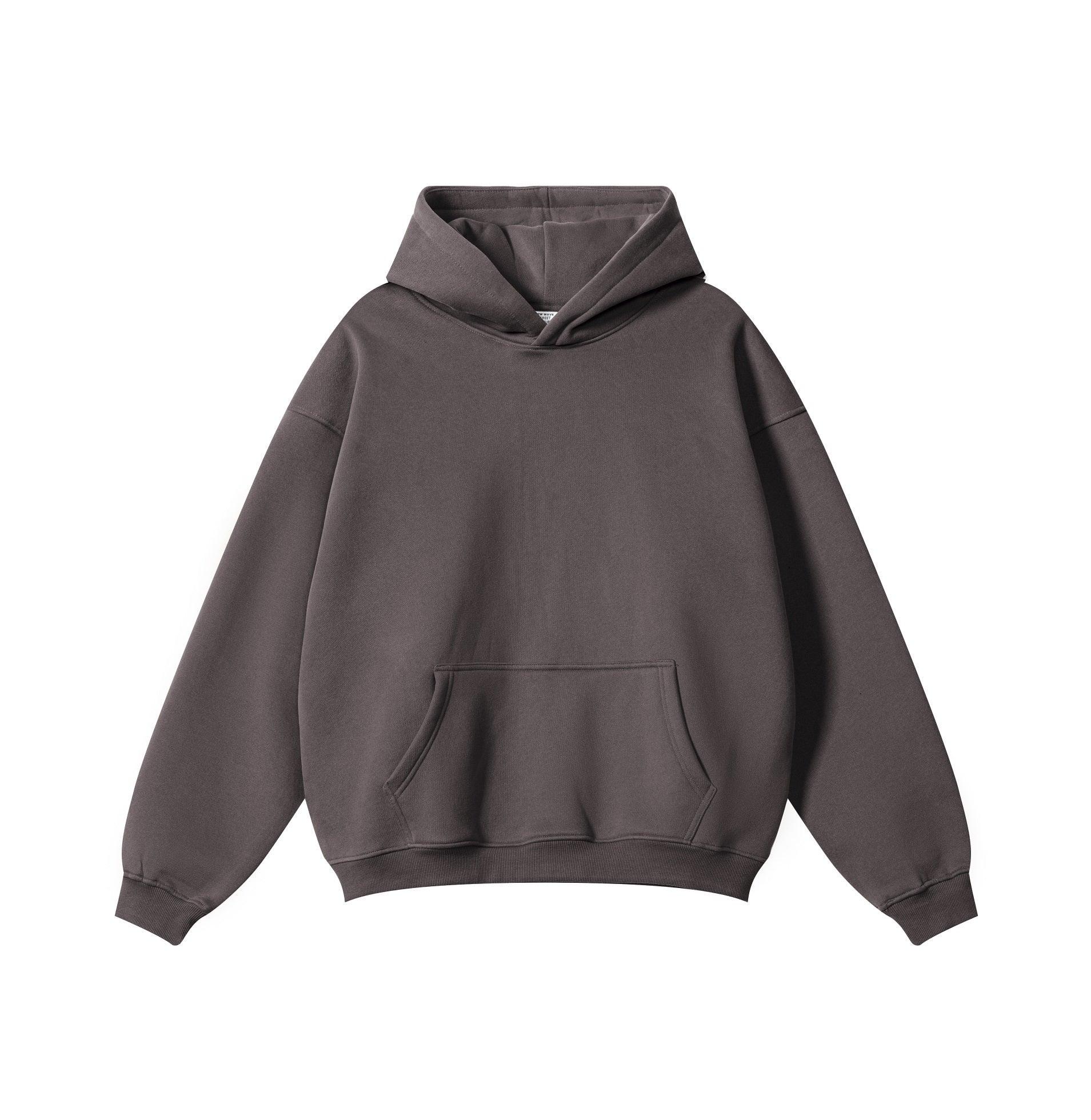 Oversized Fleece Pullover Hoodie