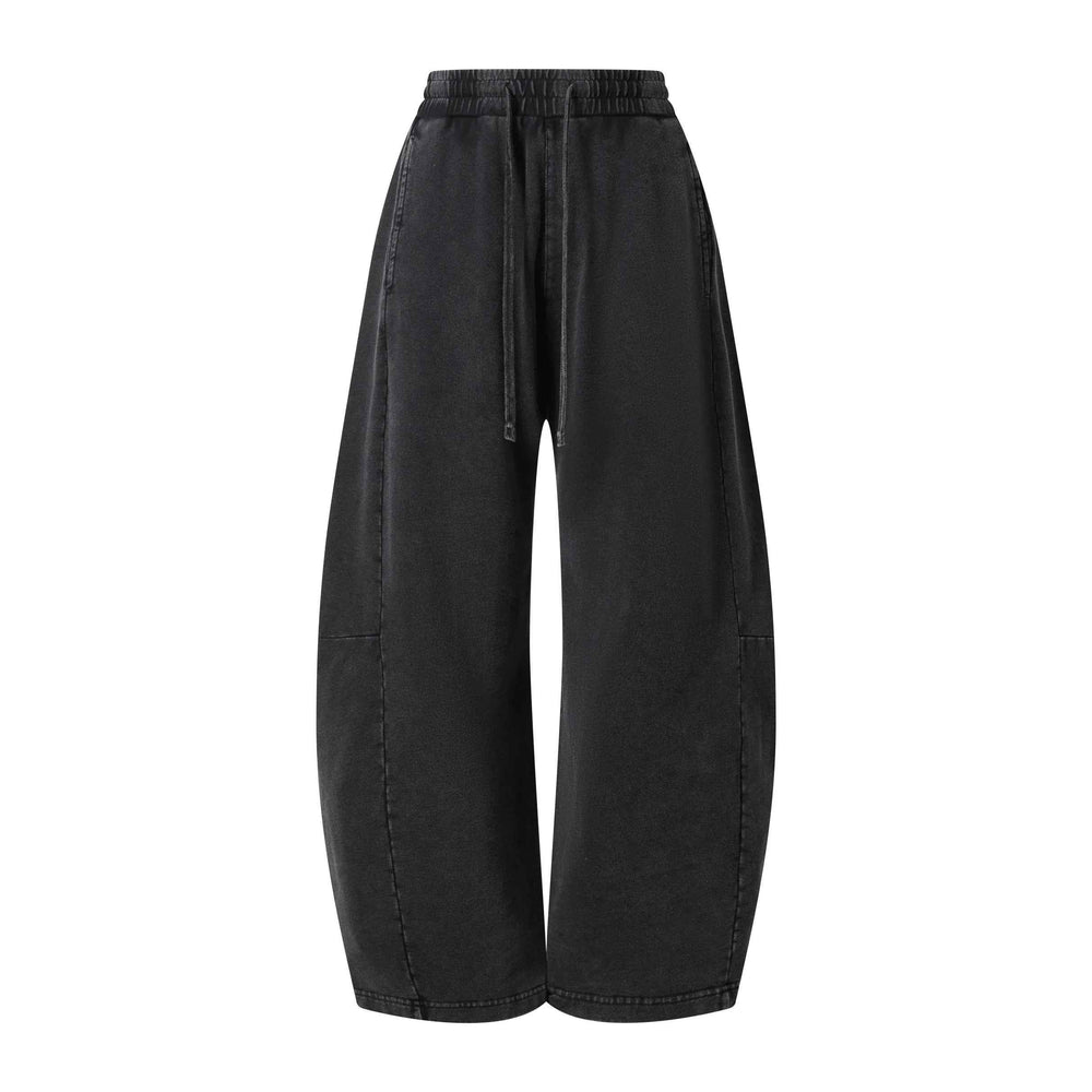 Washed Drawcord Cargo Sweatpants