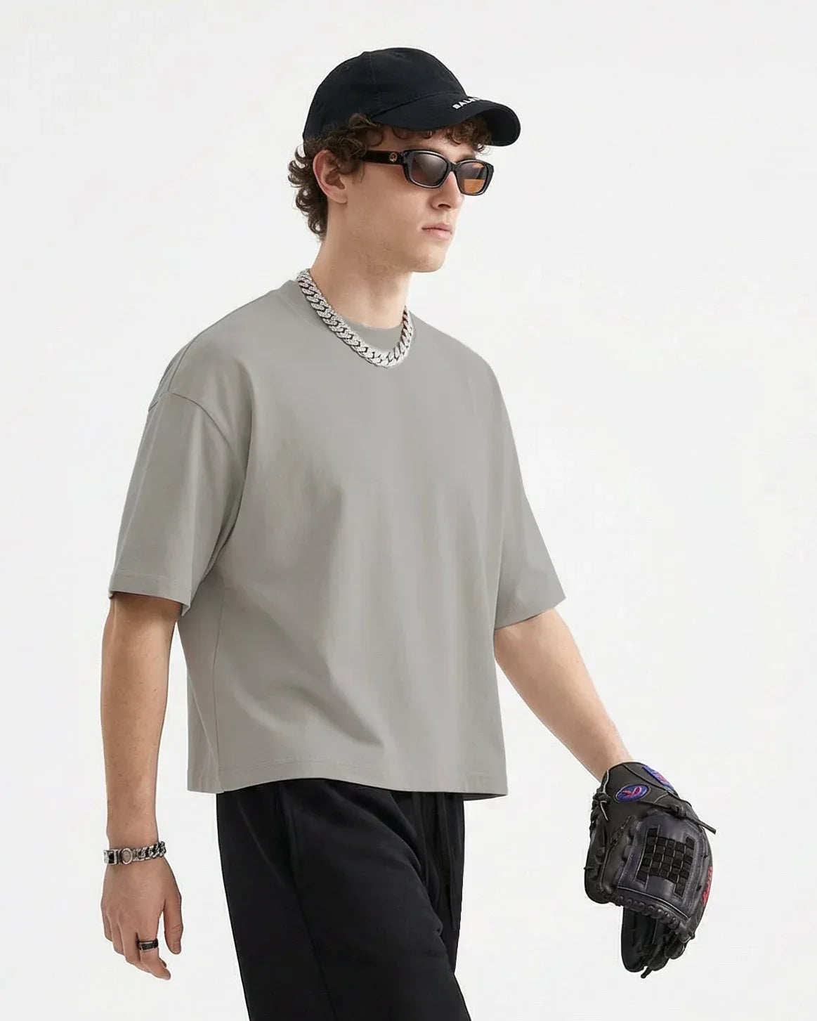 Cotton Boxy Short Sleeve T-Shirt