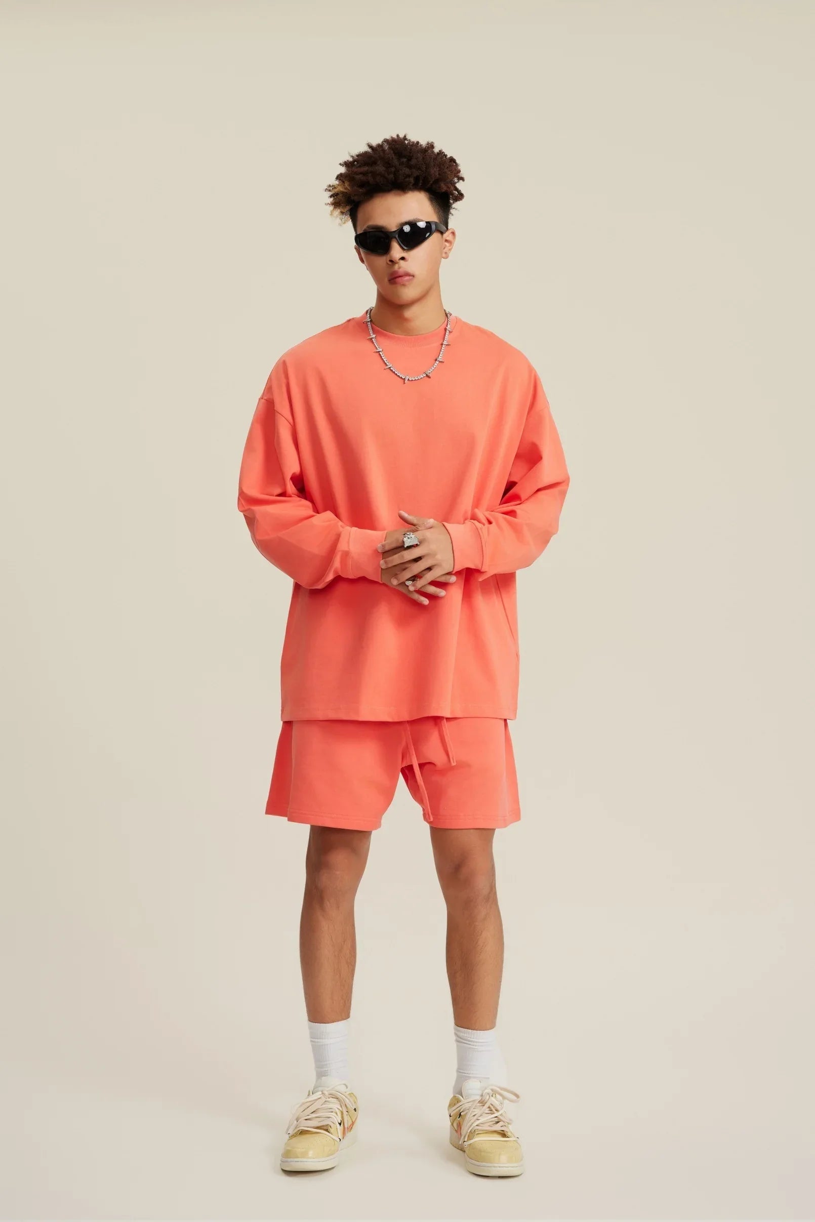 Pure Cotton Oversized Long Sleeve