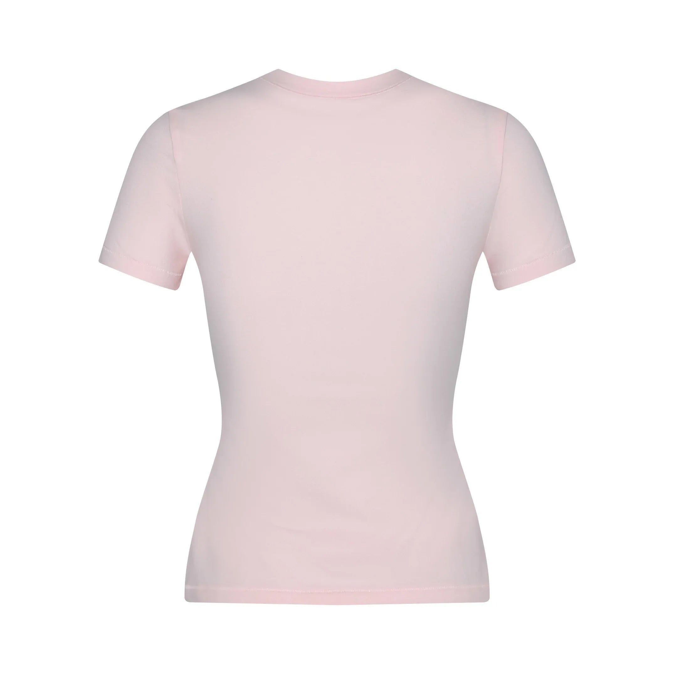 High-Stretch Cropped Fitted T-Shirt