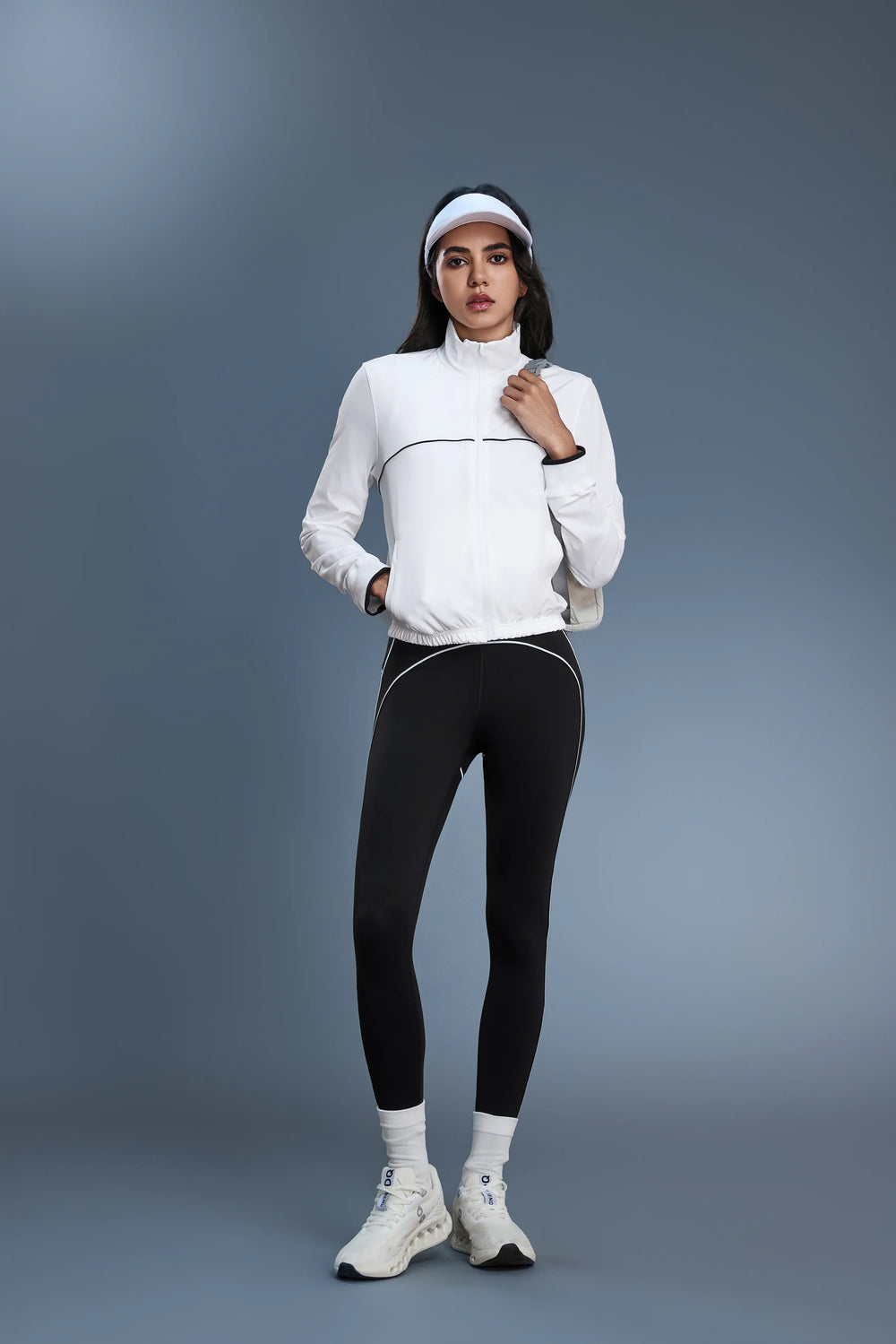 Windproof Stand-Collar Sports Jacket