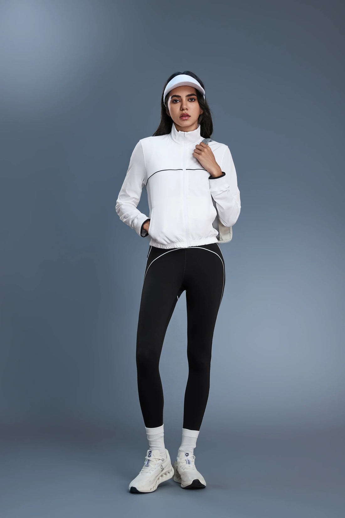 Windproof Stand-Collar Sports Jacket