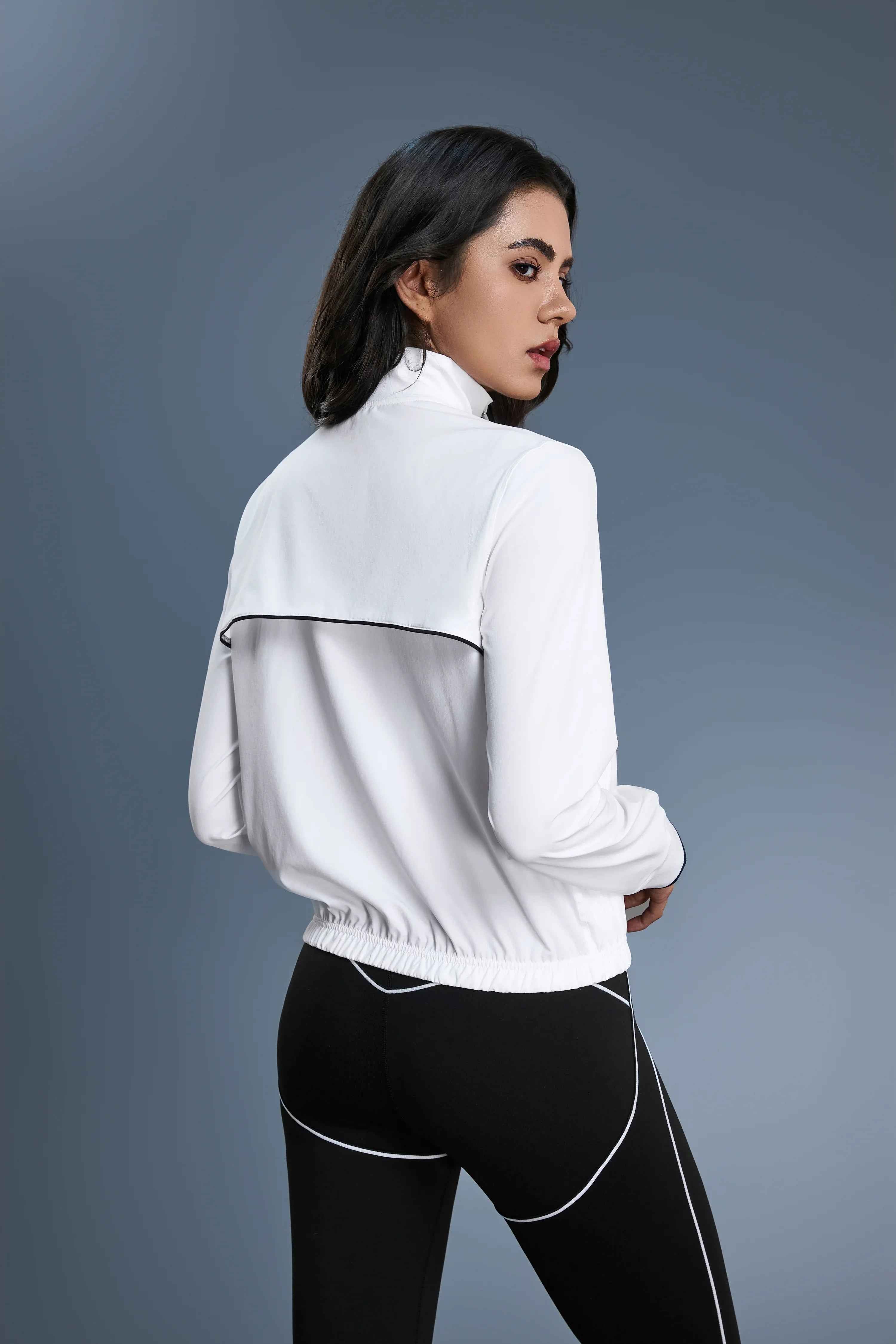 Windproof Stand-Collar Sports Jacket