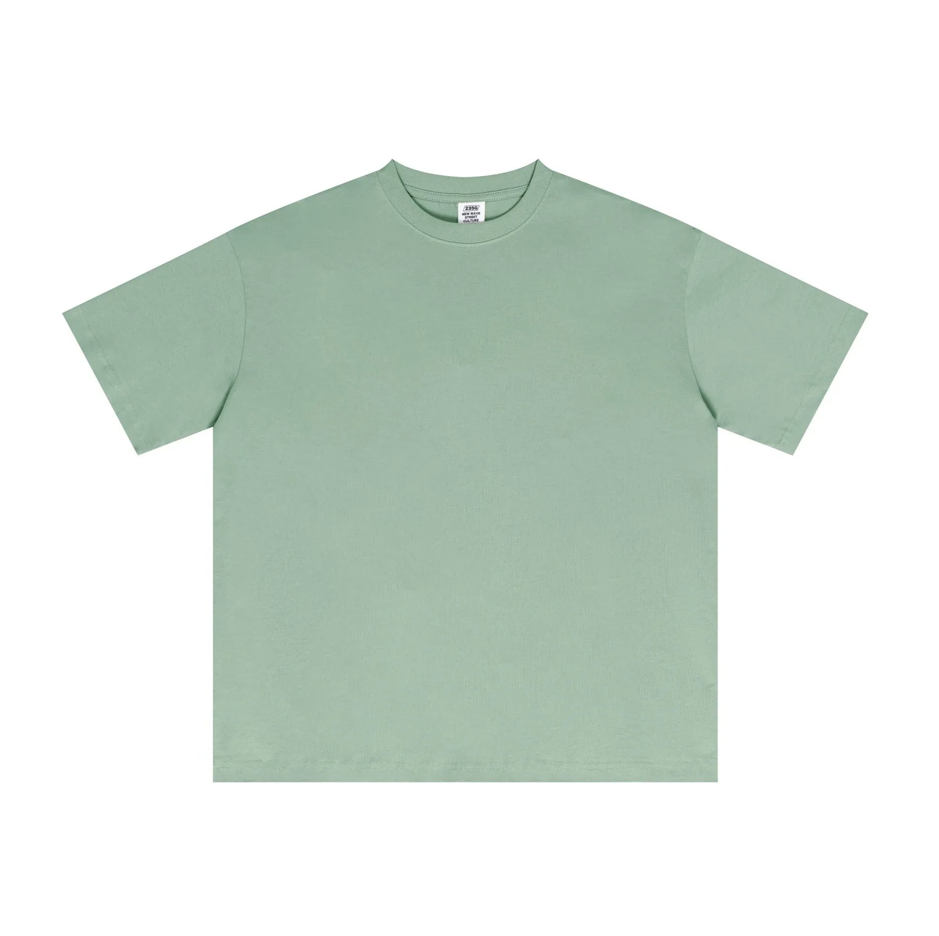 Men Solid Color Loose Fit T-Shirt