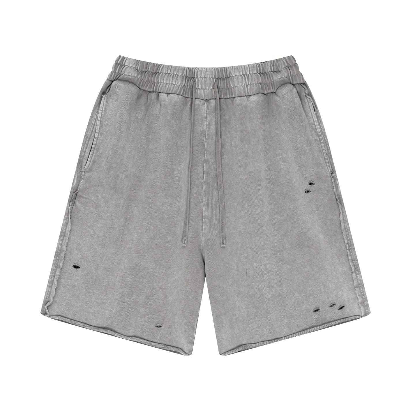 Street Vintage Raw Hem Shorts