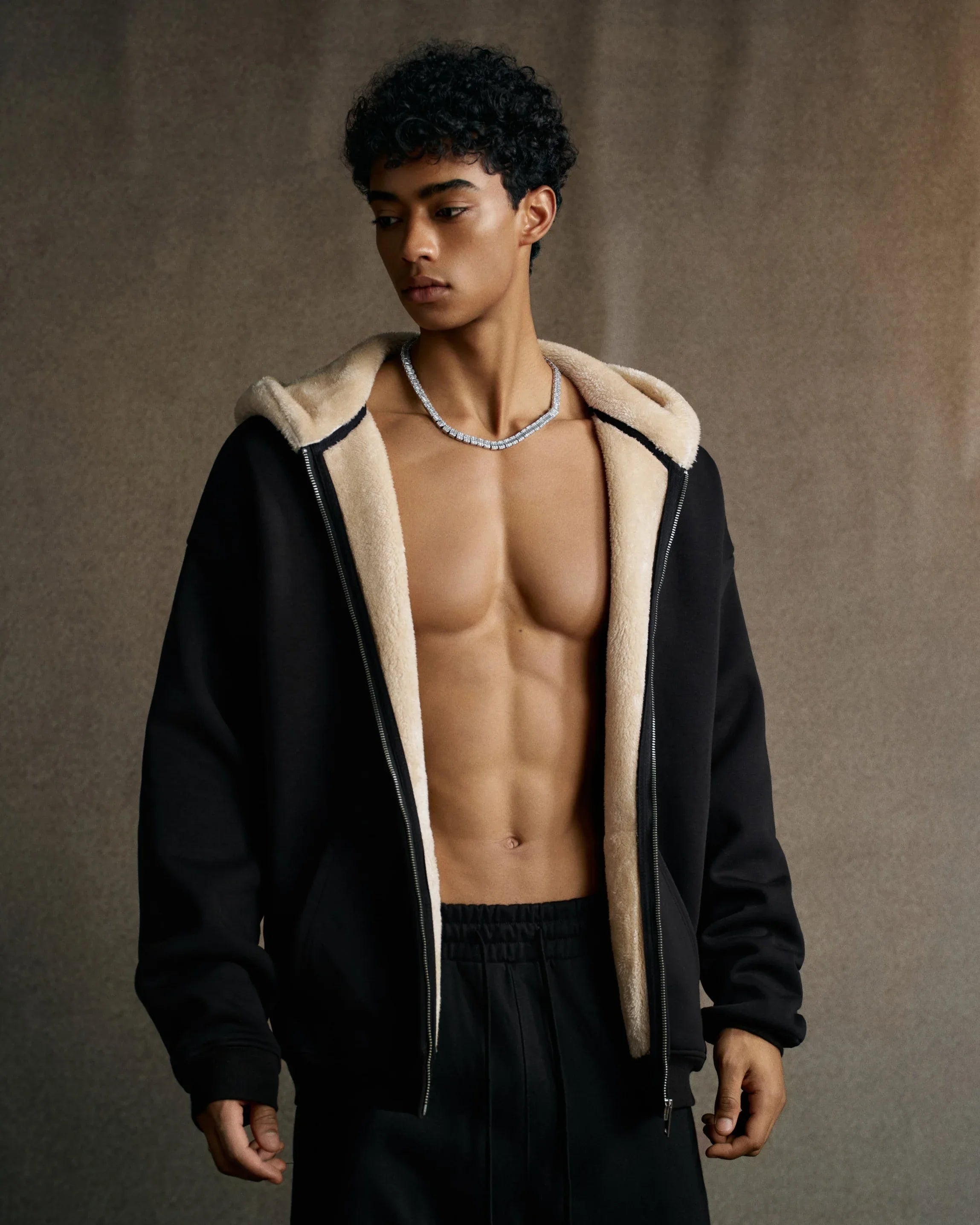 Autumn Fleece Zip-Up Hoodie