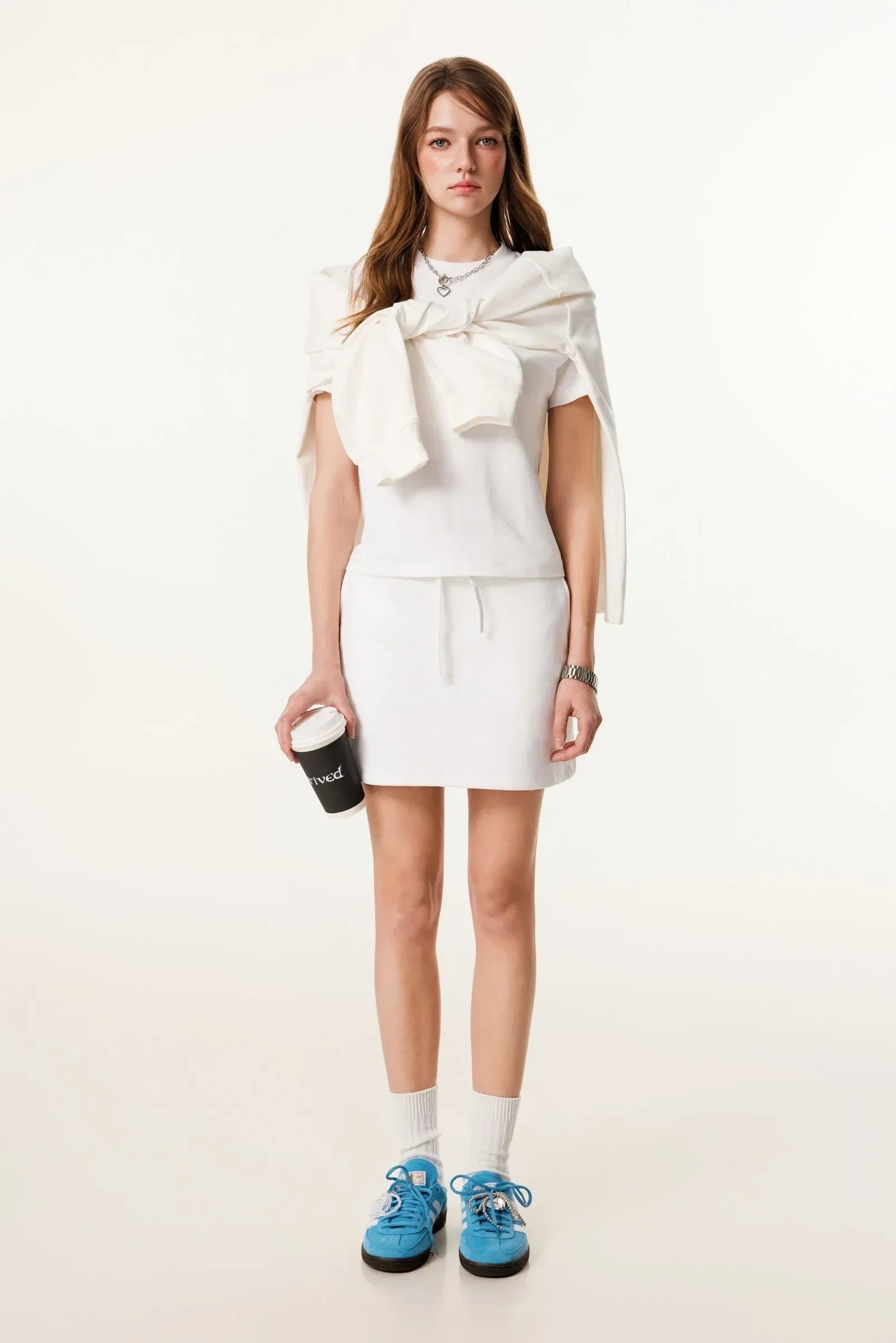 Summer Casual Solid Color Skirt