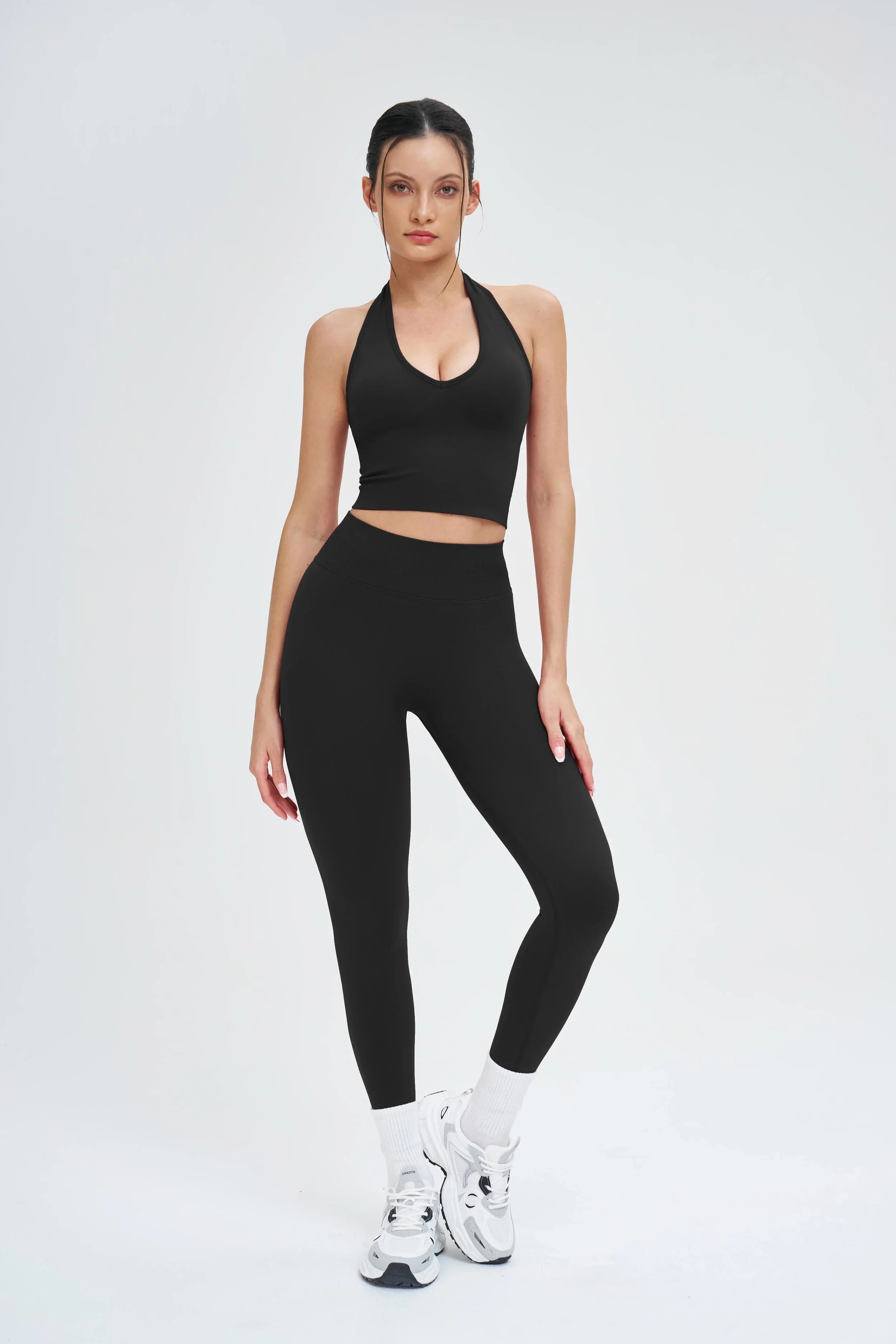 Mesh Backless Seamless Yoga Bra