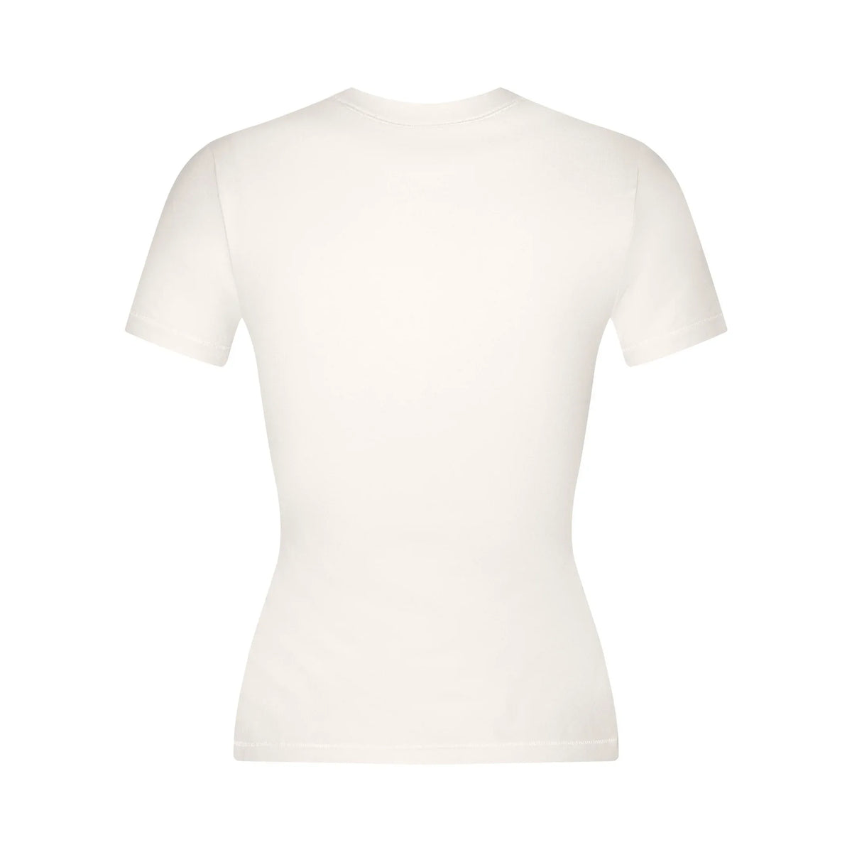 High-Stretch Cropped Fitted Tee