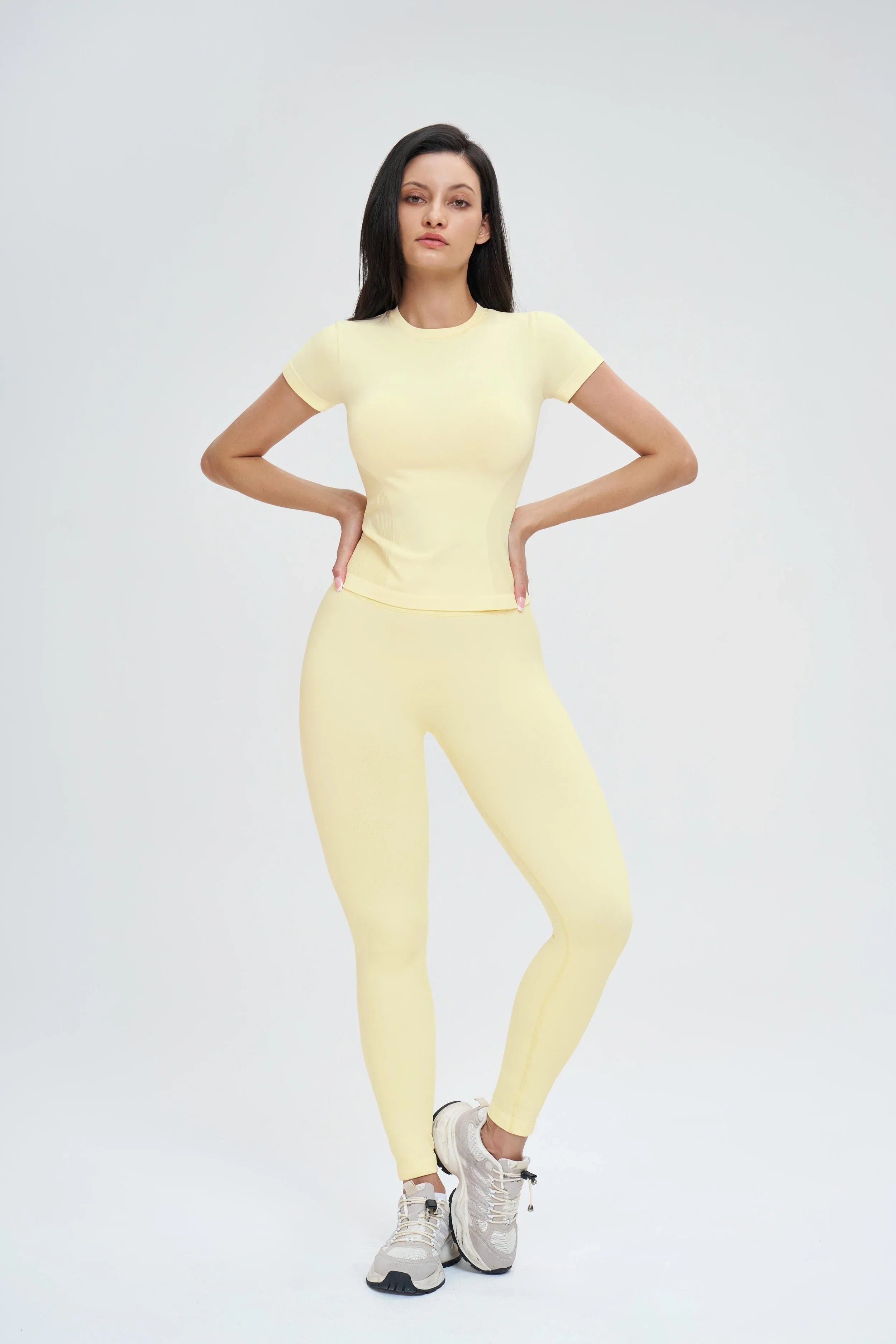 Seamless High-Waist Scrunch Leggings