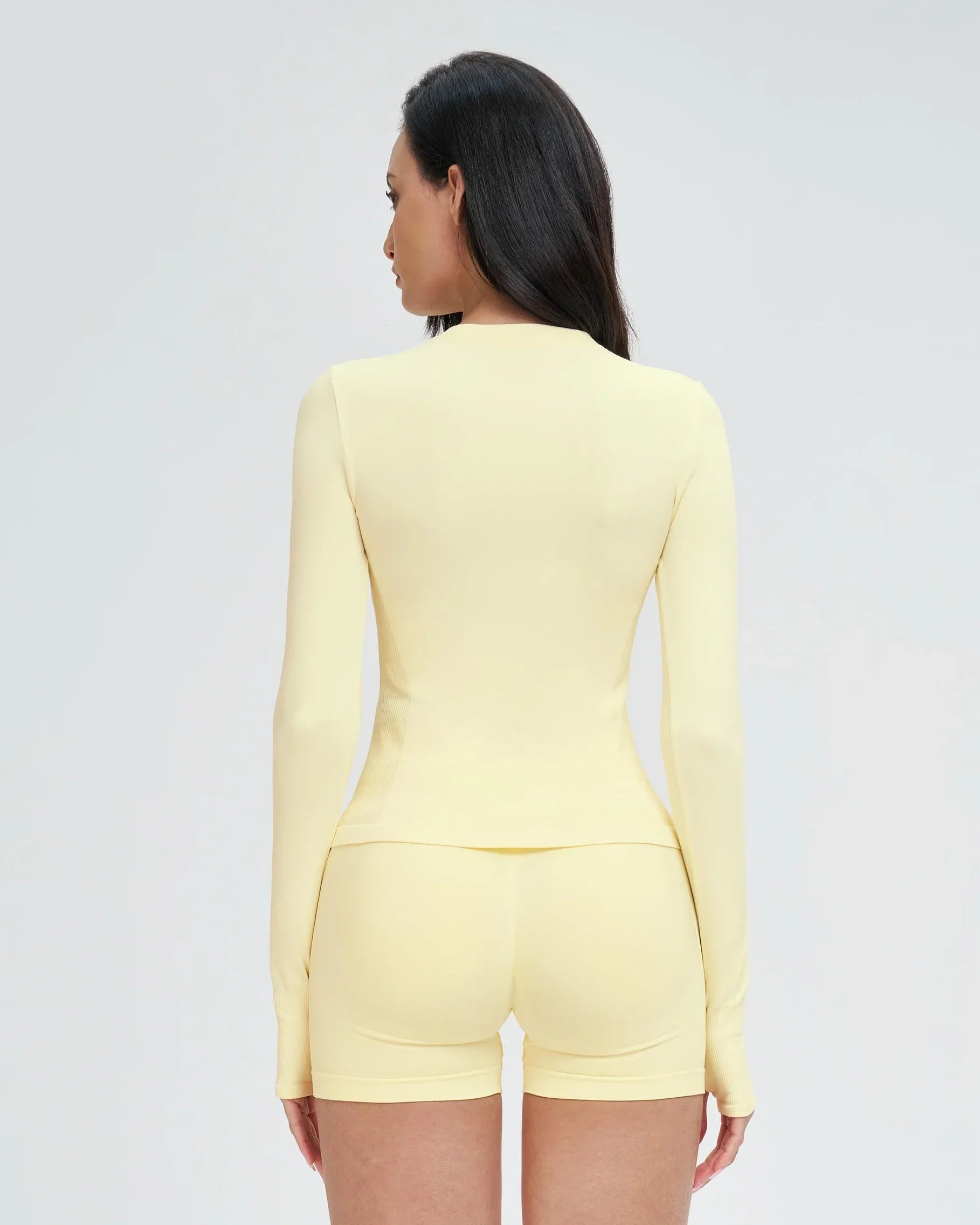 Seamless Long-Sleeve Yoga Tee
