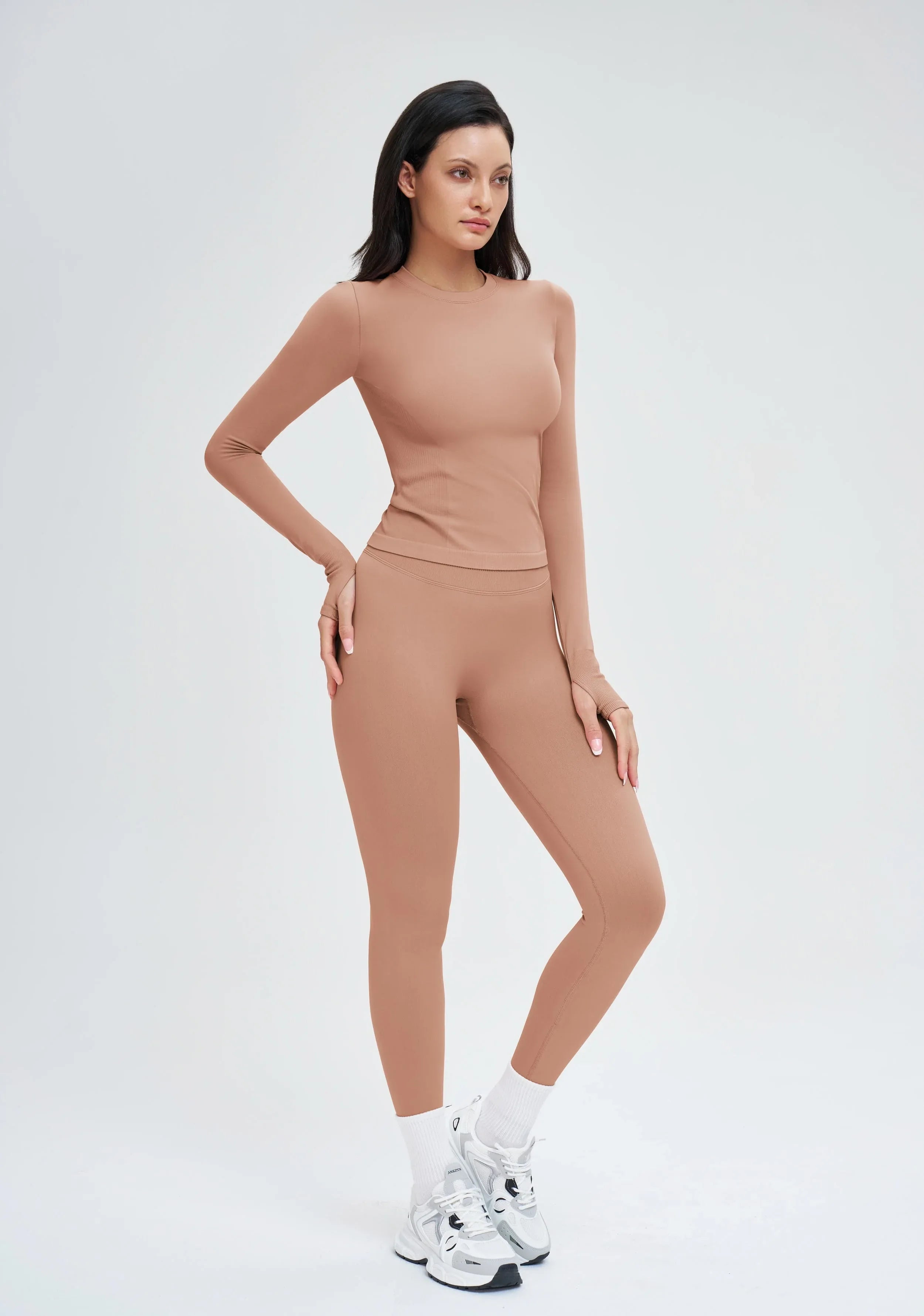 Seamless High-Waist Scrunch Leggings