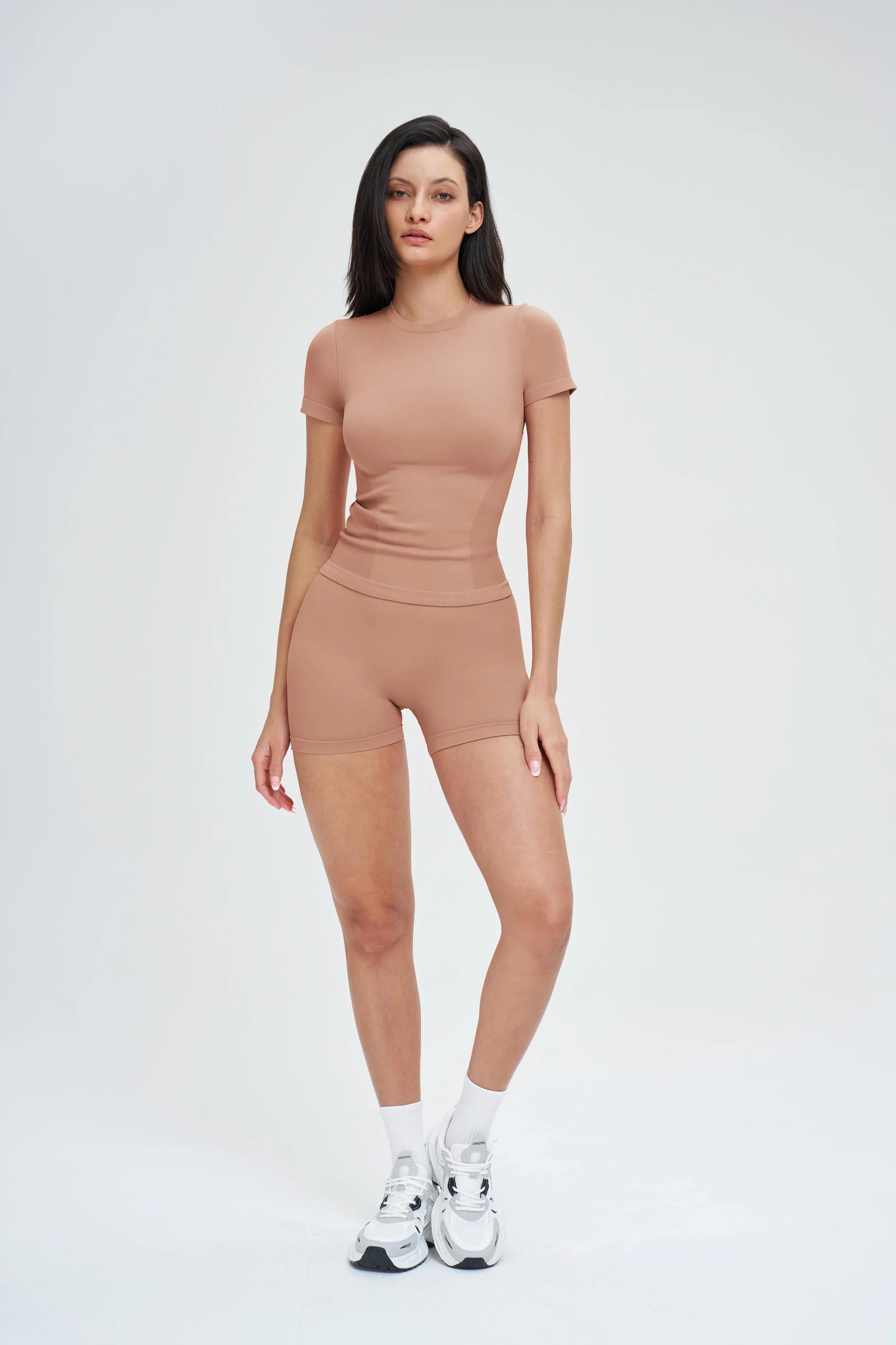 Seamless Long-Sleeve Yoga Tee