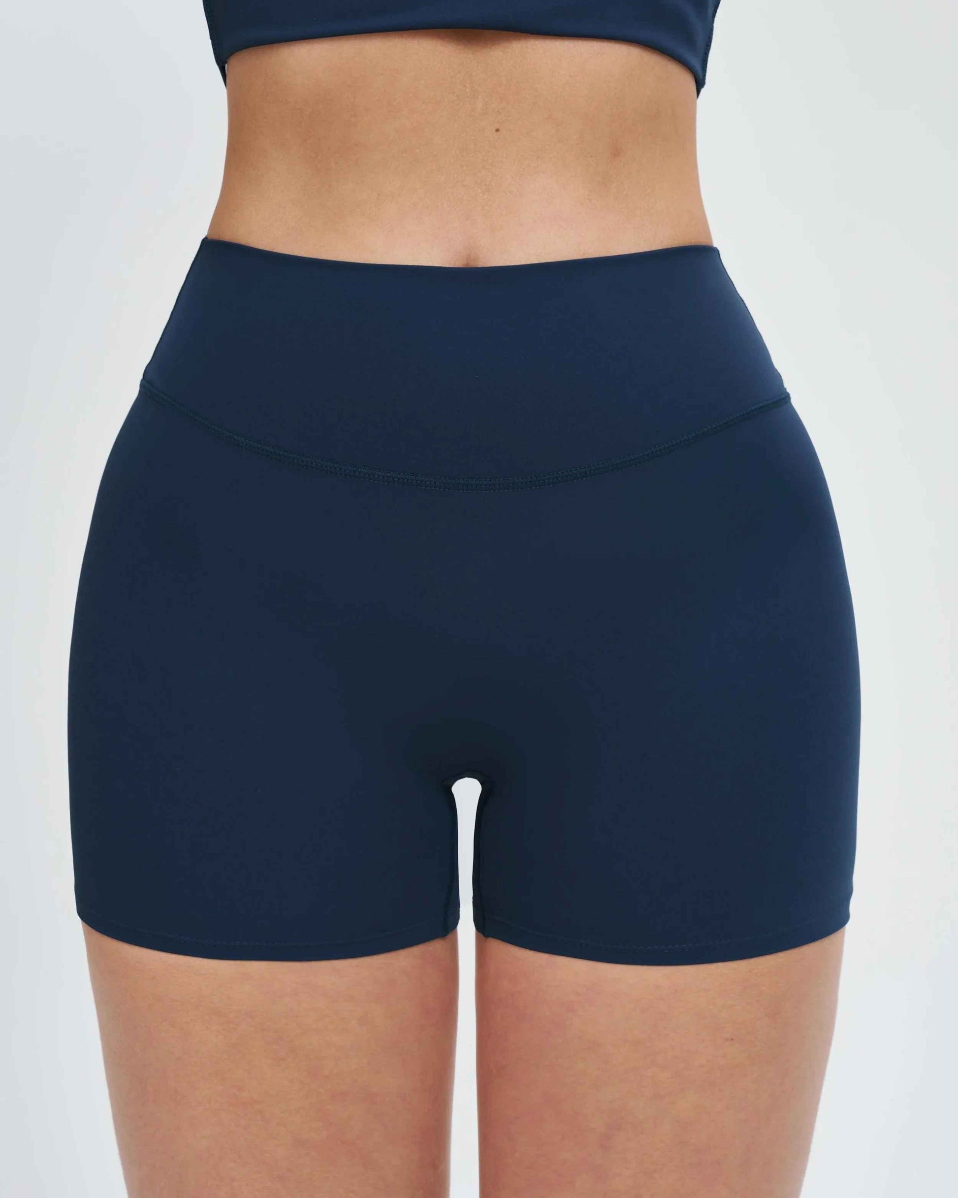 Brushed High-Waist Sculpting Shorts