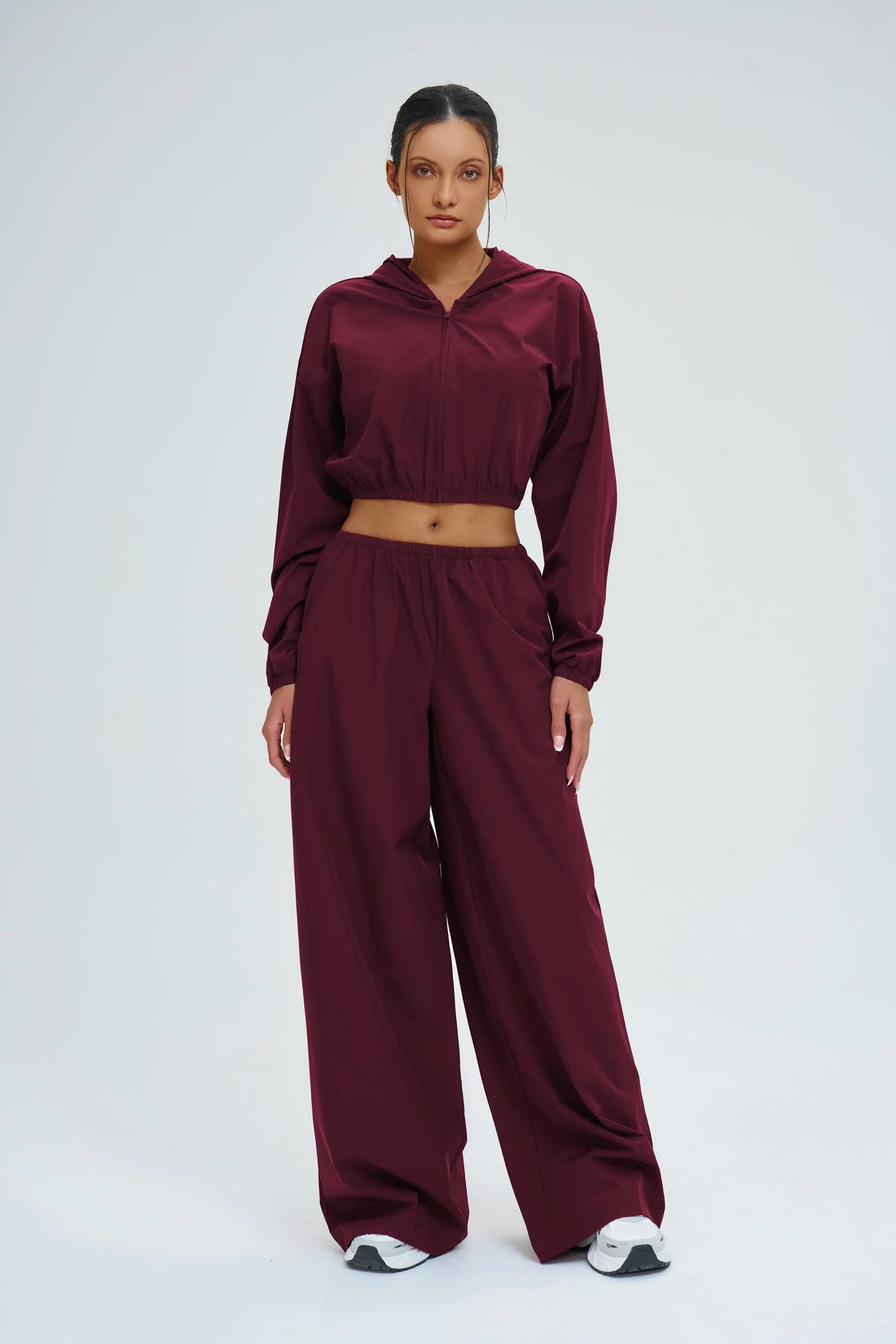 Wide-Leg Cargo Hiking Pants