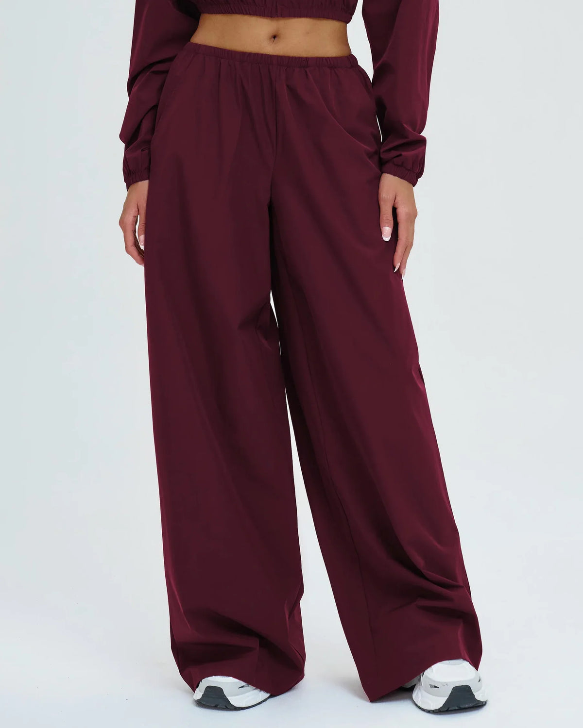 Wide-Leg Cargo Hiking Pants