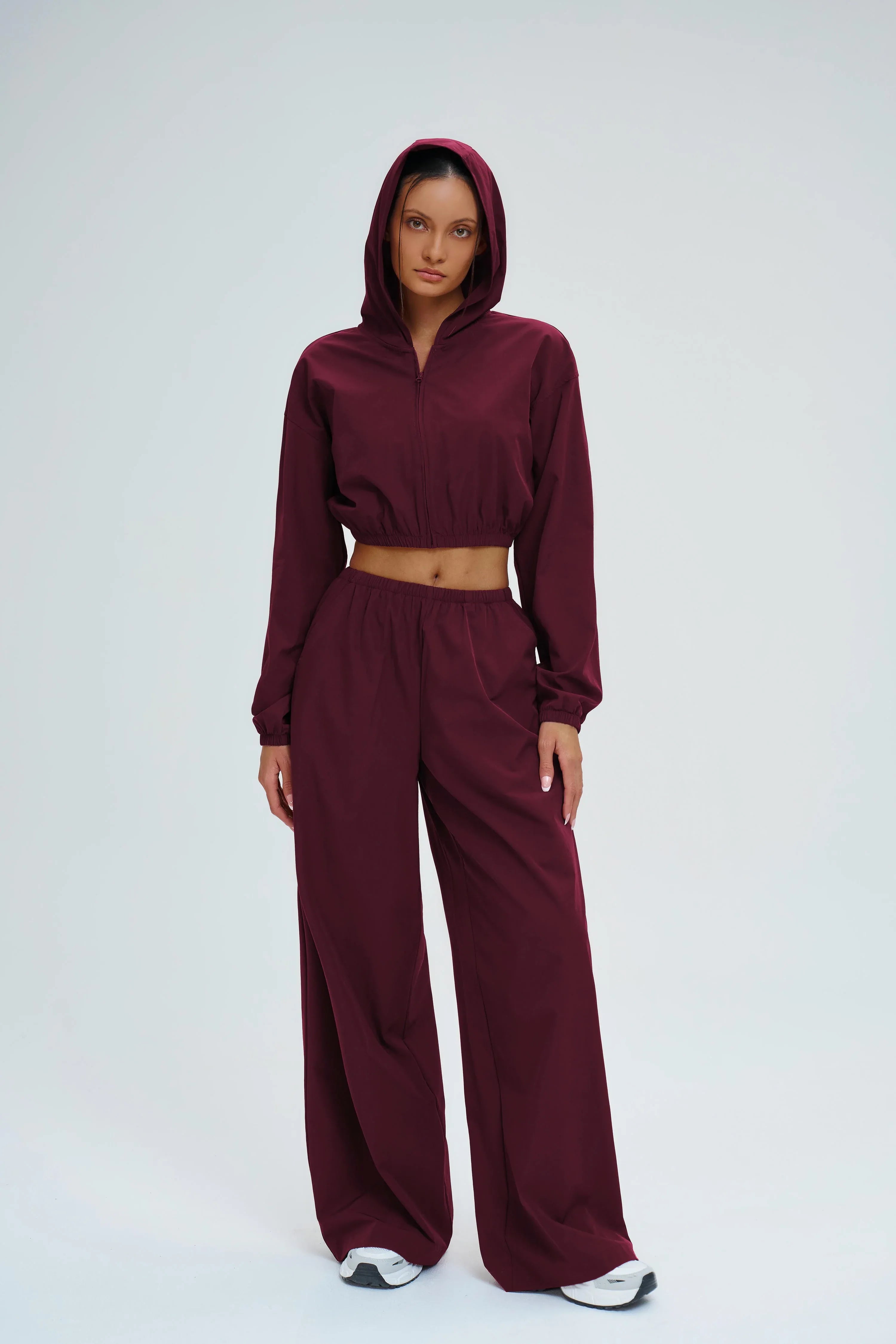 Hooded UPF Zip-Up Jacket