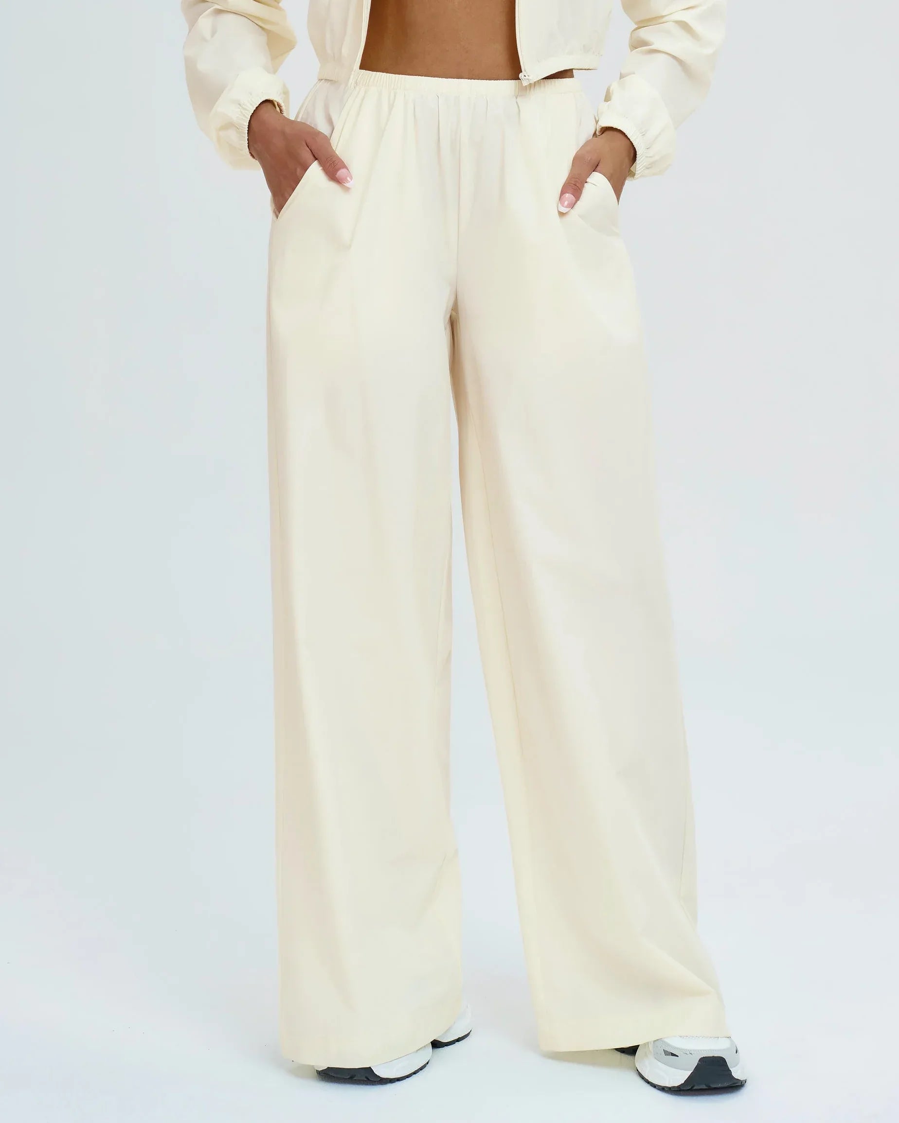 Wide-Leg Cargo Hiking Pants