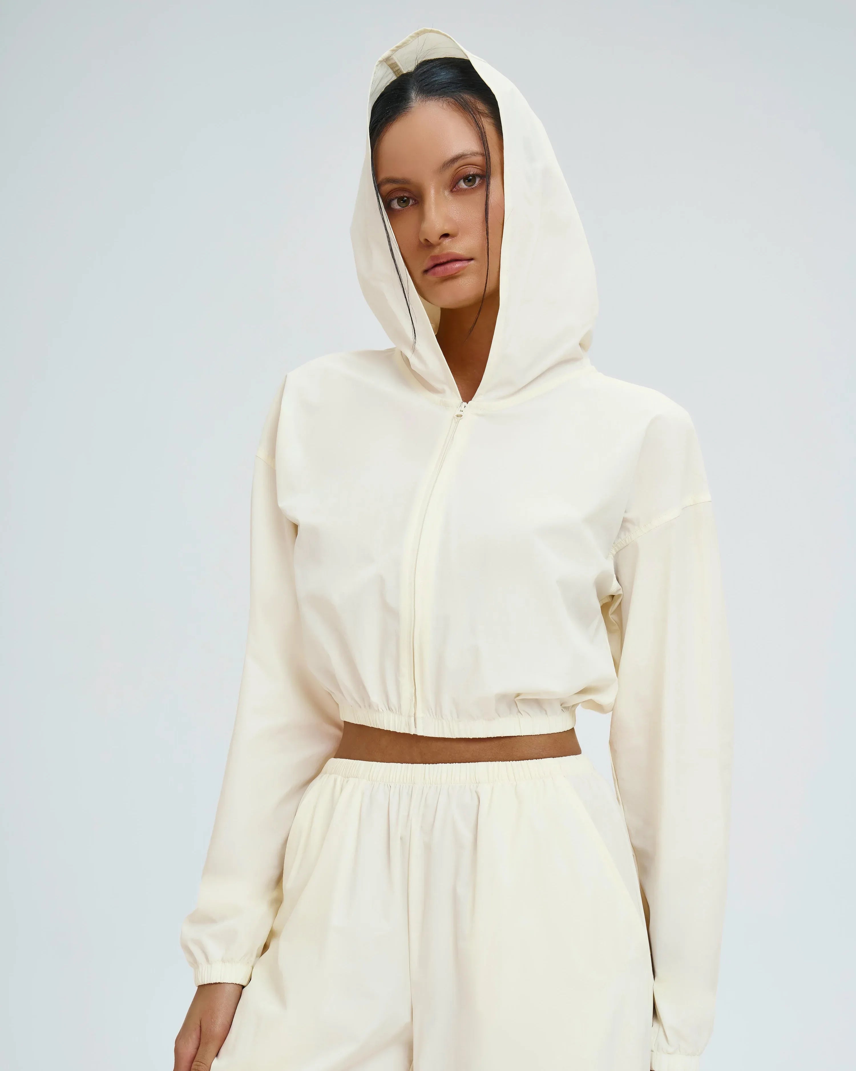 Hooded UPF Zip-Up Jacket