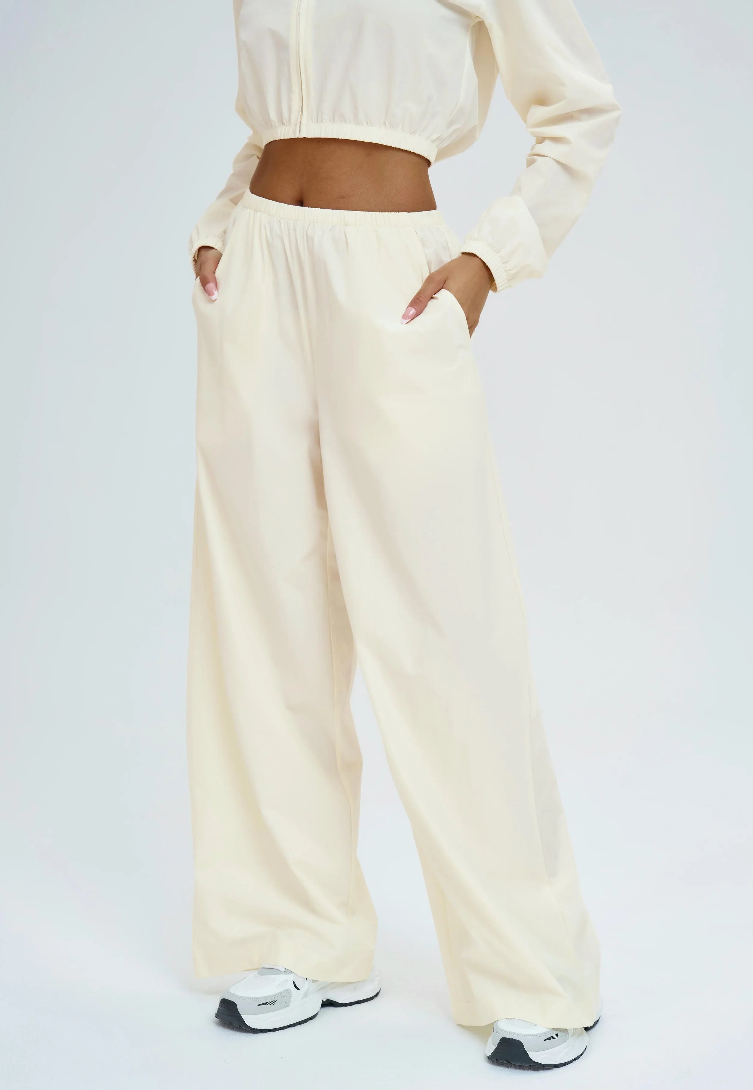 Wide-Leg Cargo Hiking Pants