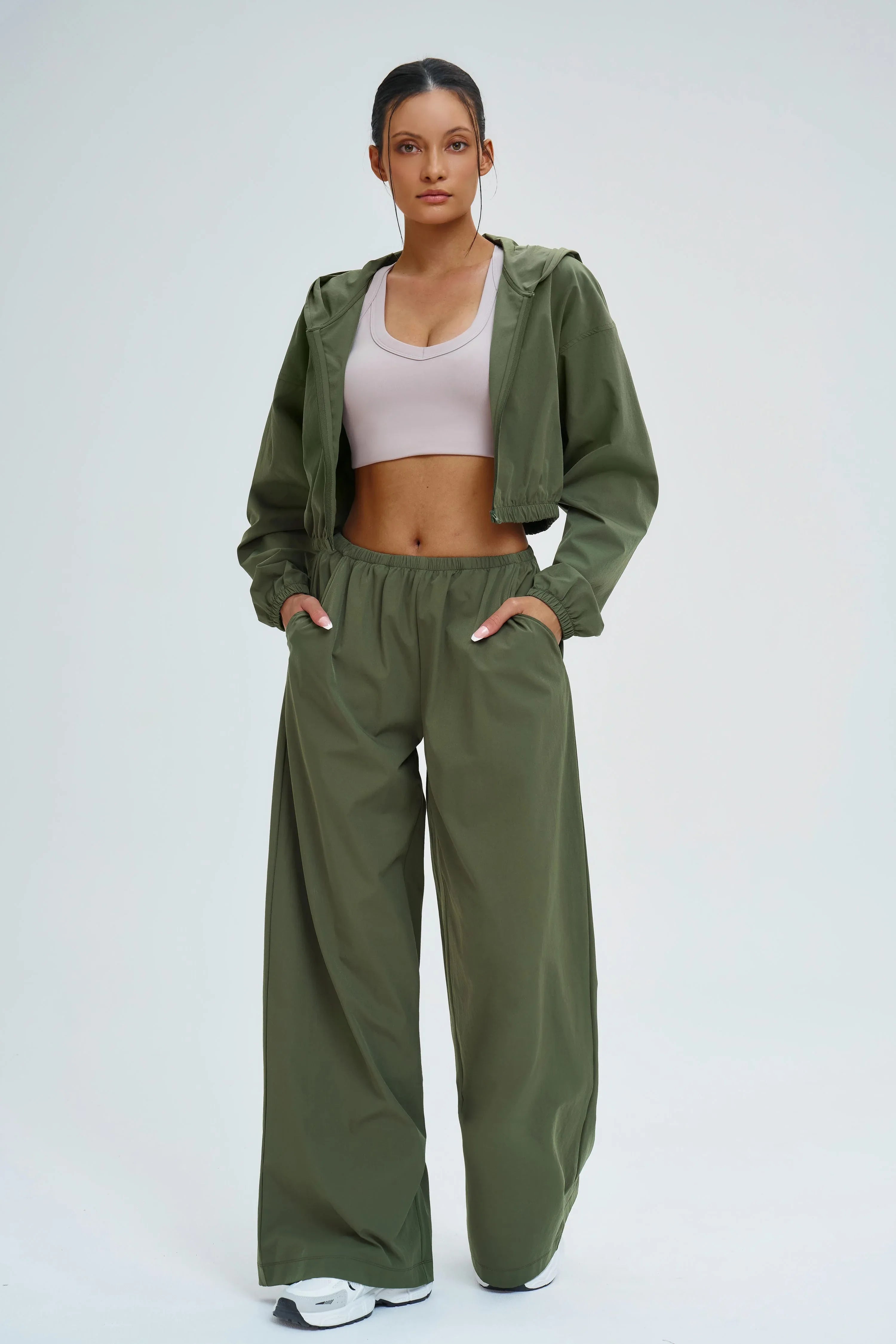 Hooded UPF Zip-Up Jacket