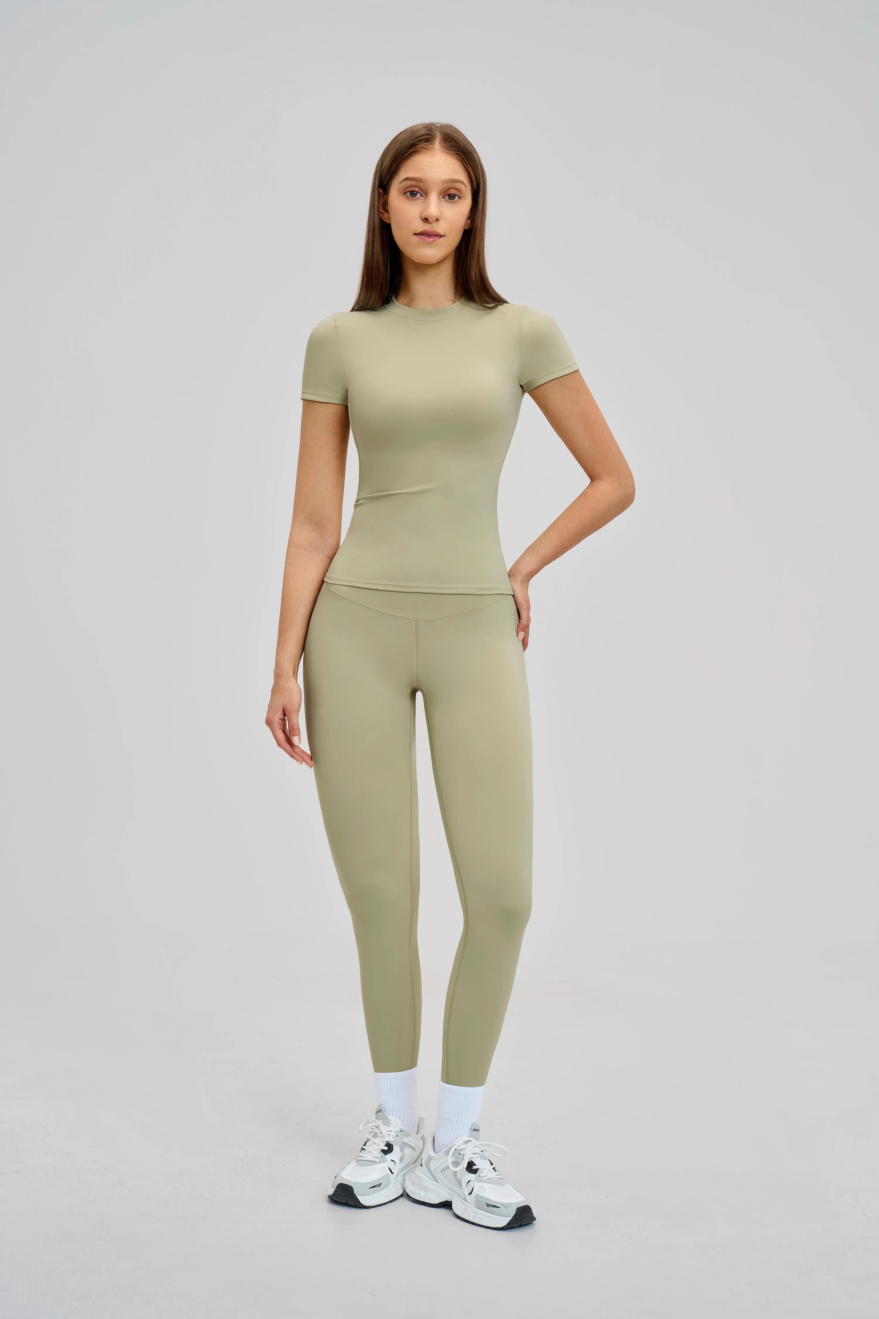 Mesh Cover-Up Short-Sleeve Tee
