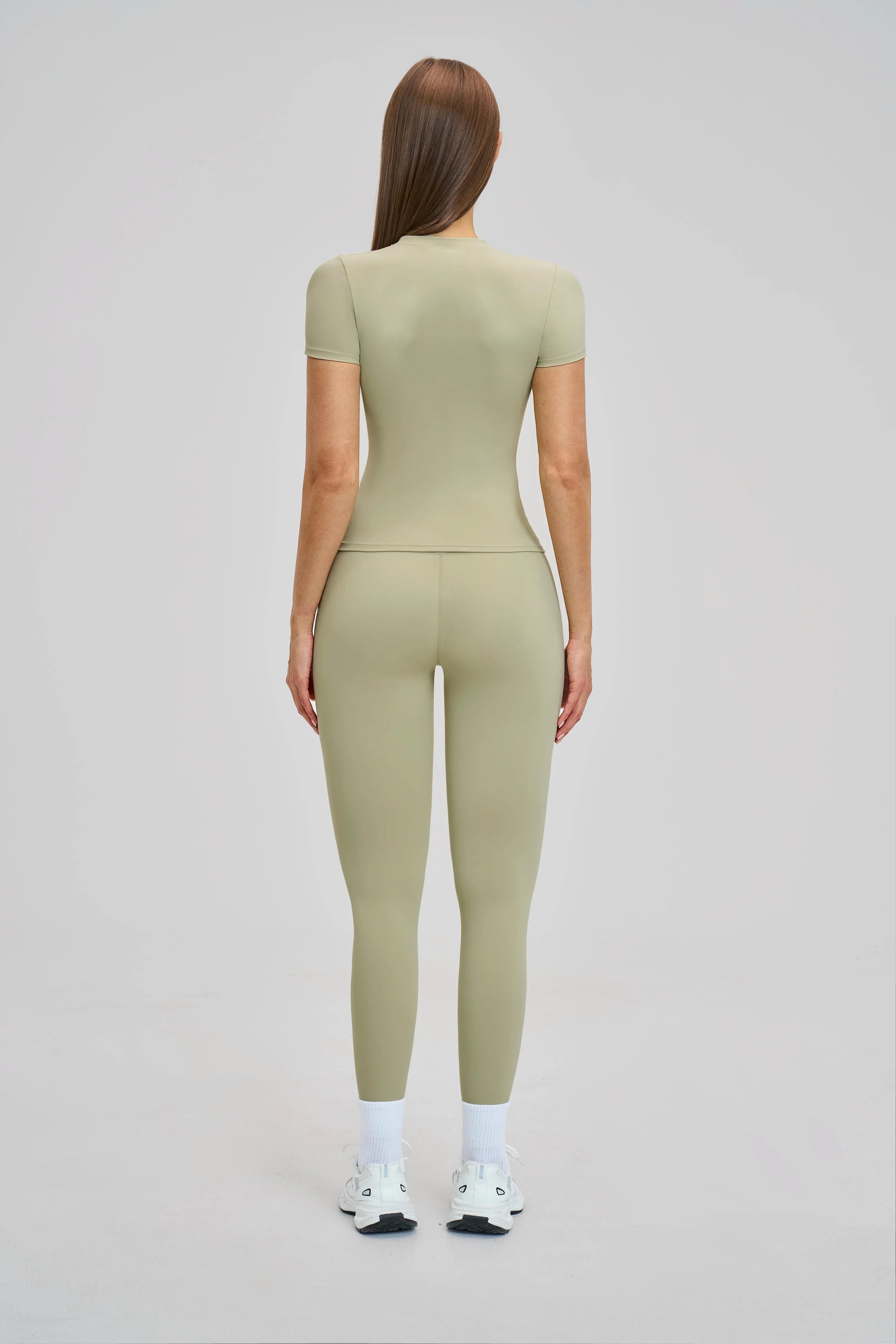 Mesh Cover-Up Short-Sleeve Tee