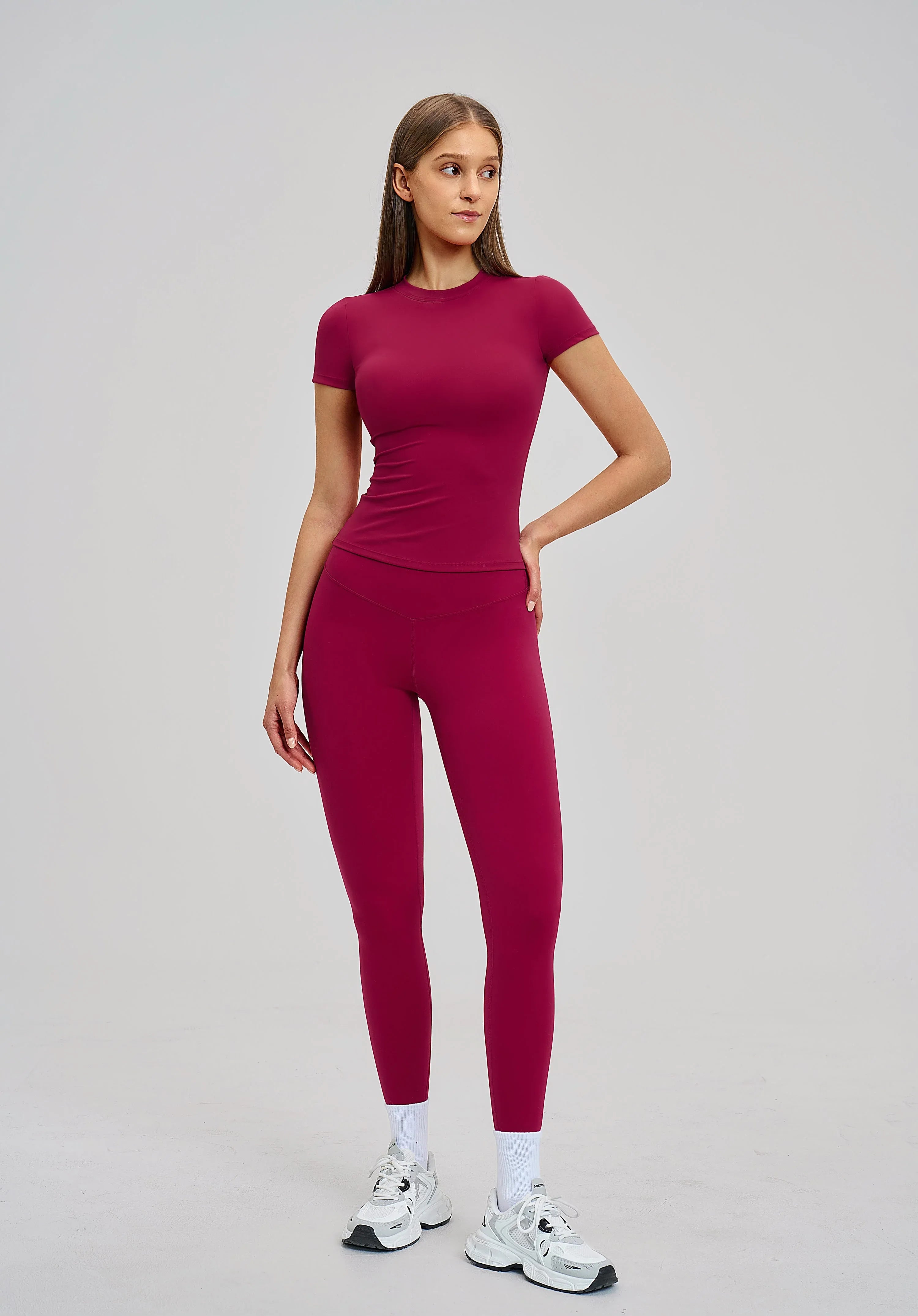 Mesh Cover-Up Short-Sleeve Tee