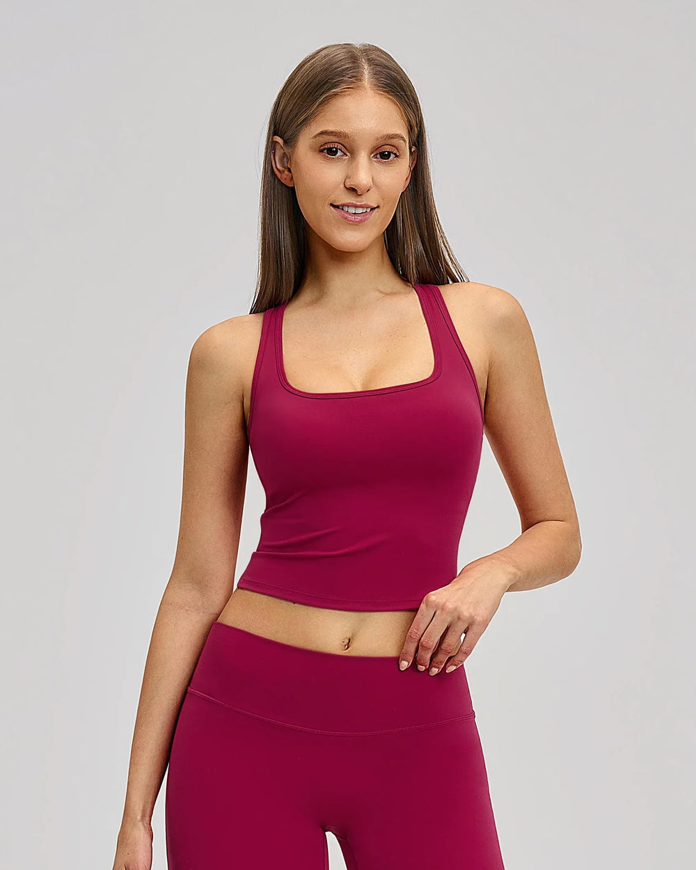 Racerback Brushed Training Tank