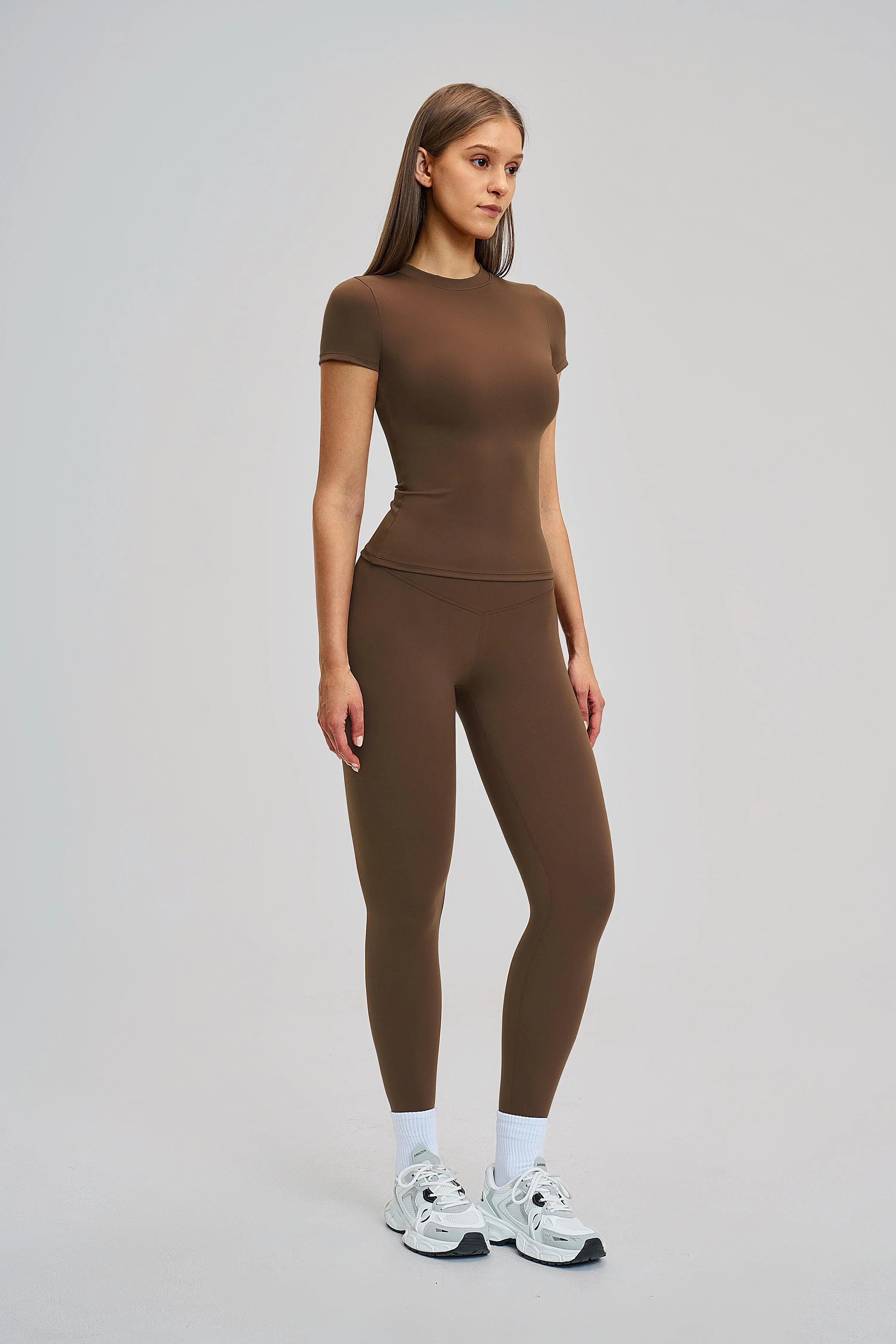 Mesh Cover-Up Short-Sleeve Tee