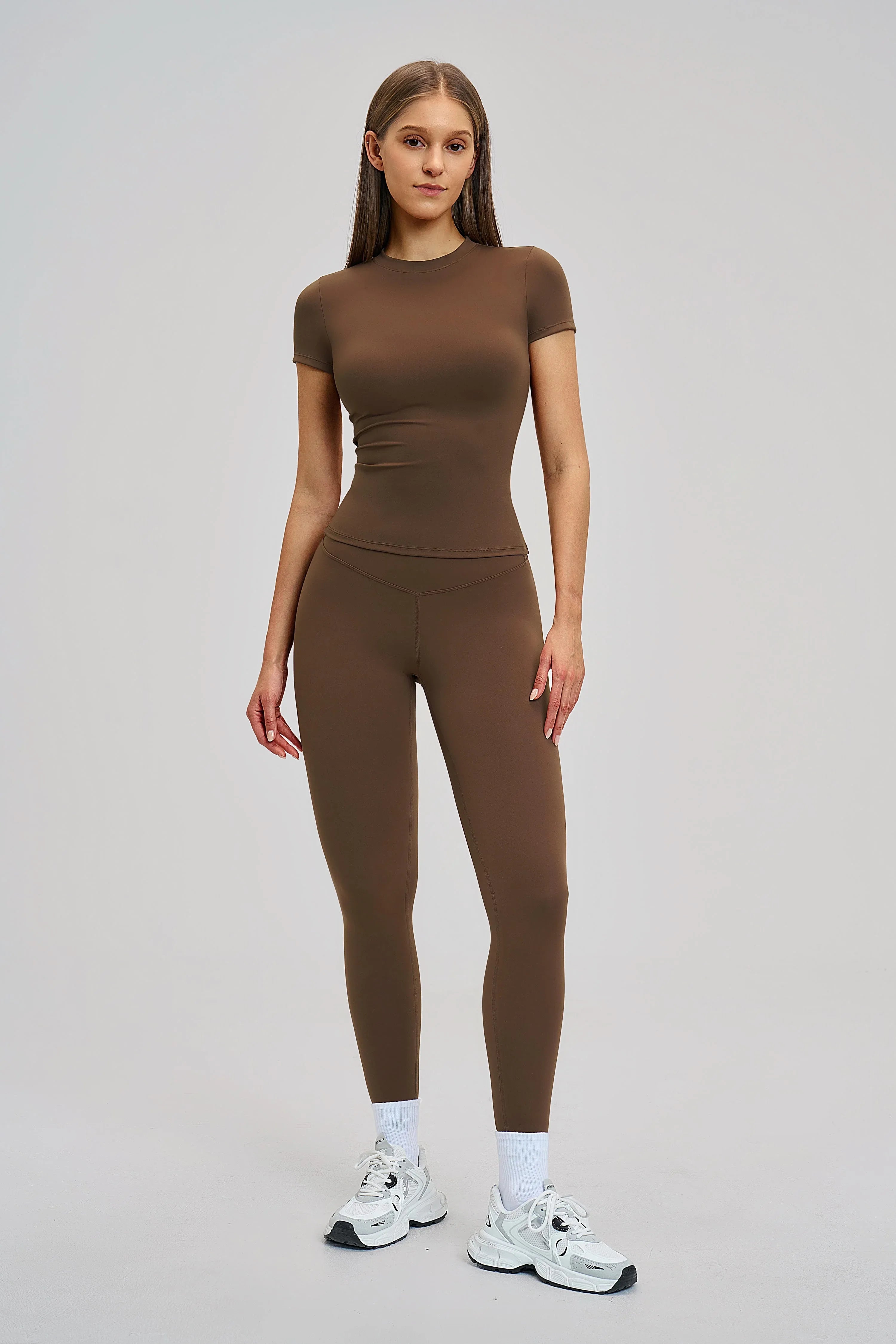 Mesh Cover-Up Short-Sleeve Tee