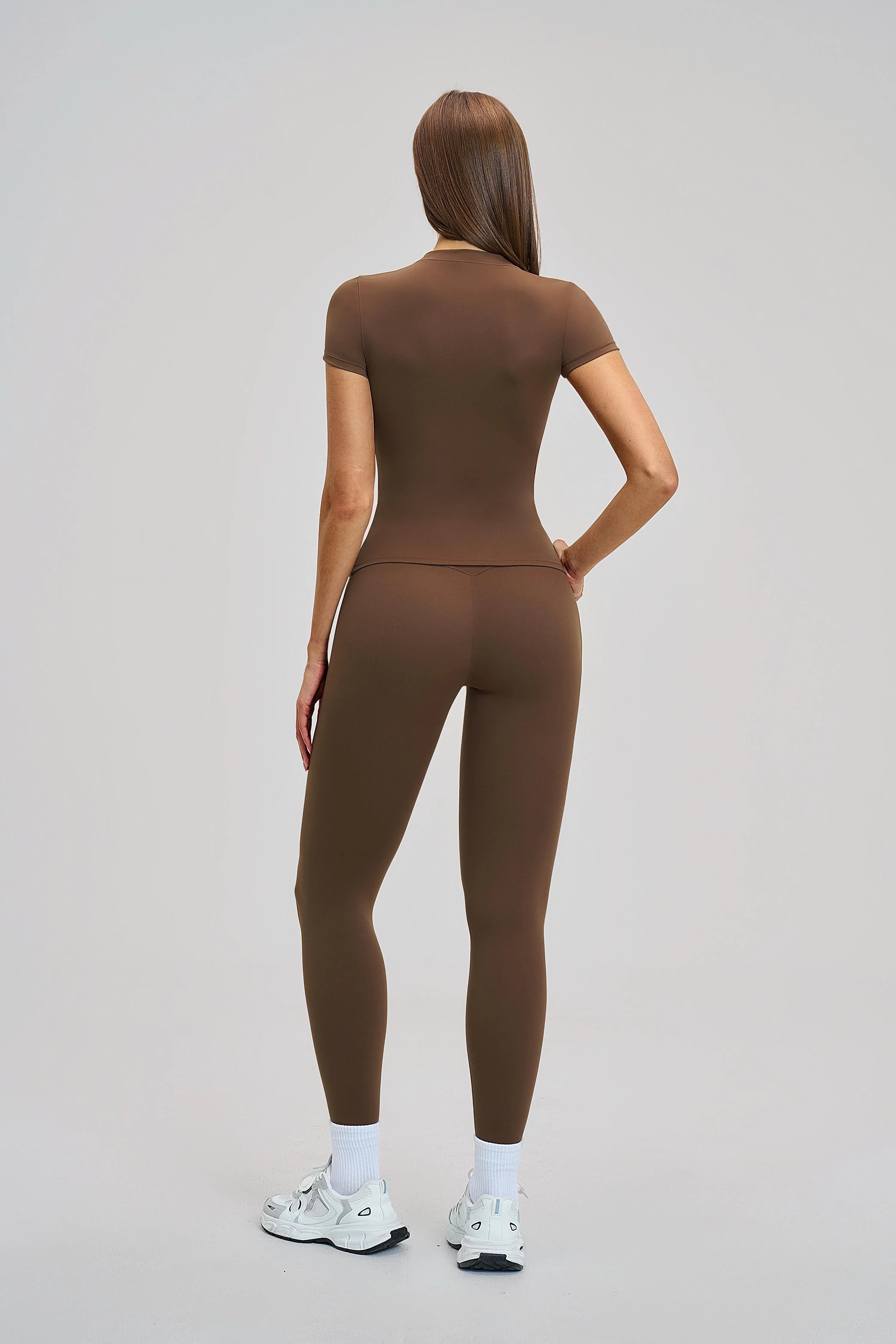 Mesh Cover-Up Short-Sleeve Tee