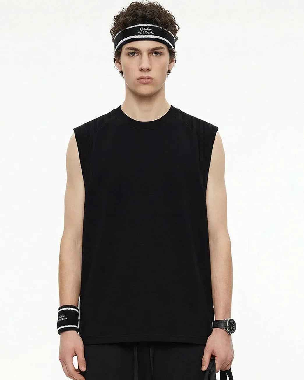 Lyocell Cooling Paneled Muscle Tank