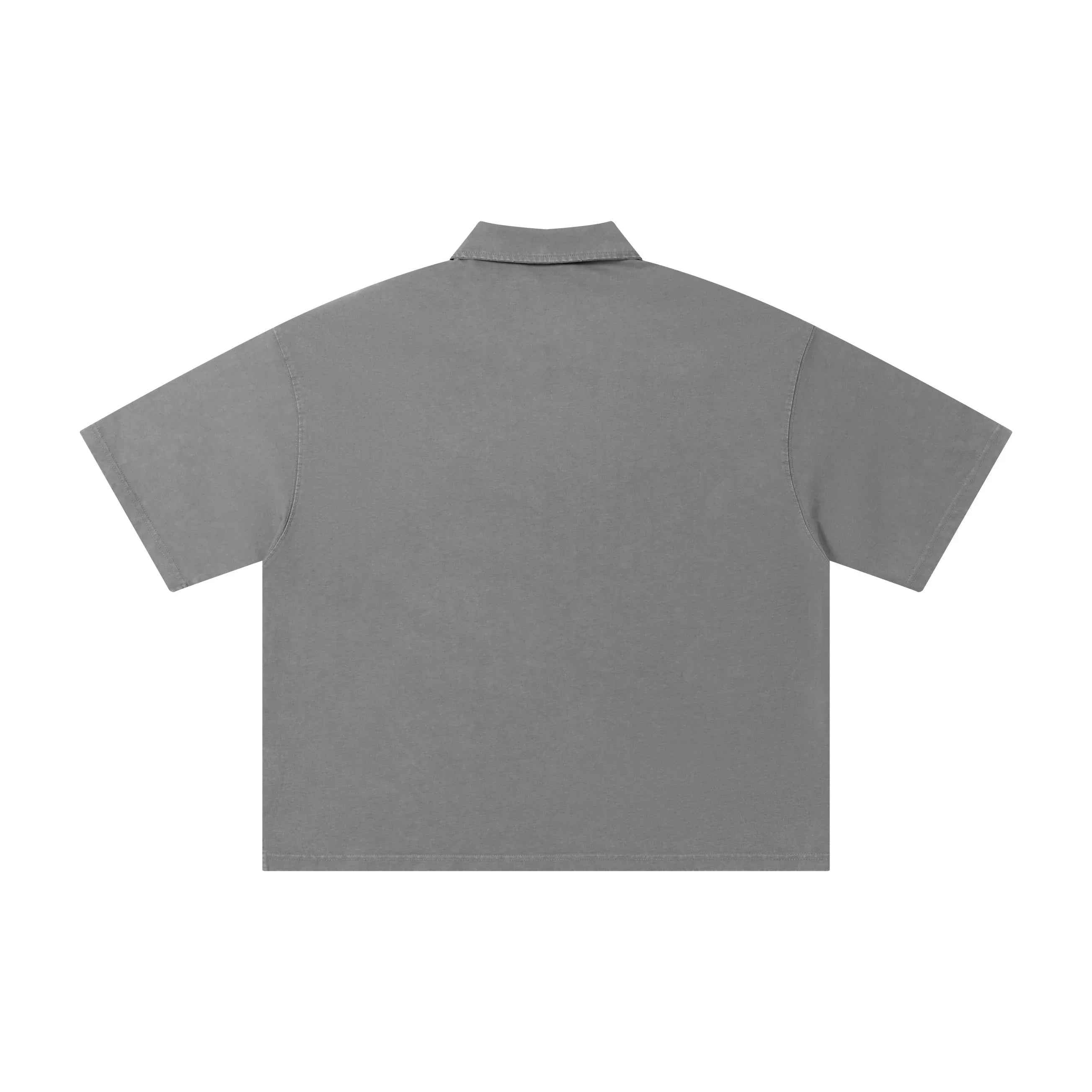 Spring Washed Box Fit Polo Shirt