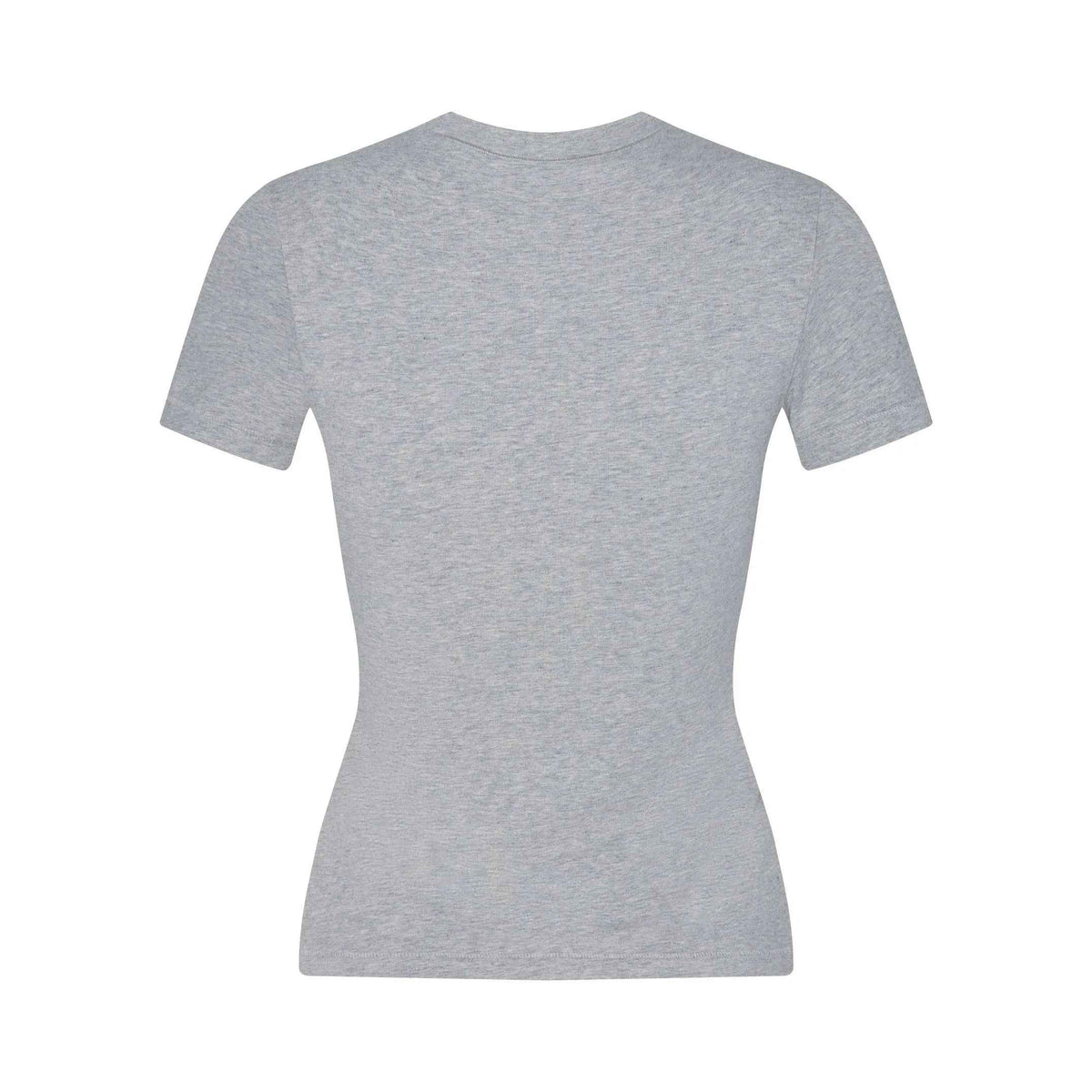 High-Stretch Cropped Fitted Tee